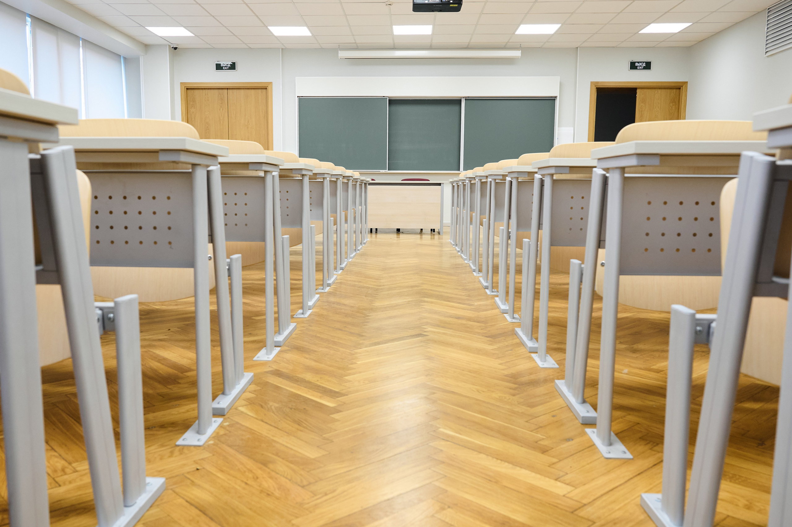 Интерьерная съемка учебной аудитории VK в МГУ. Репортажный фотограф в Москве, Сергей Торунов