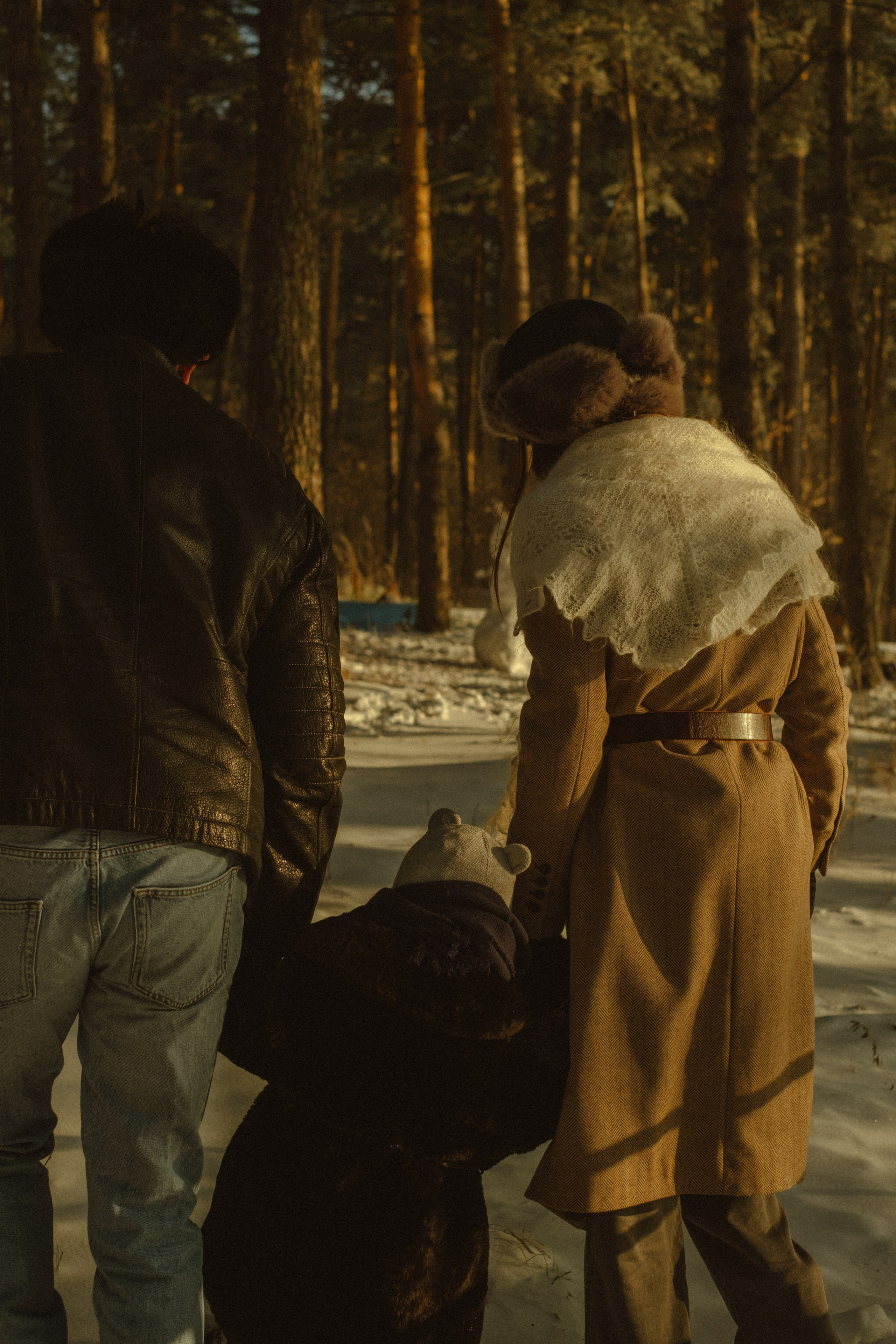 Ксюша, Том и Кирин | в стиле СССР. Фотограф в Новосибирске Диана Ильиных