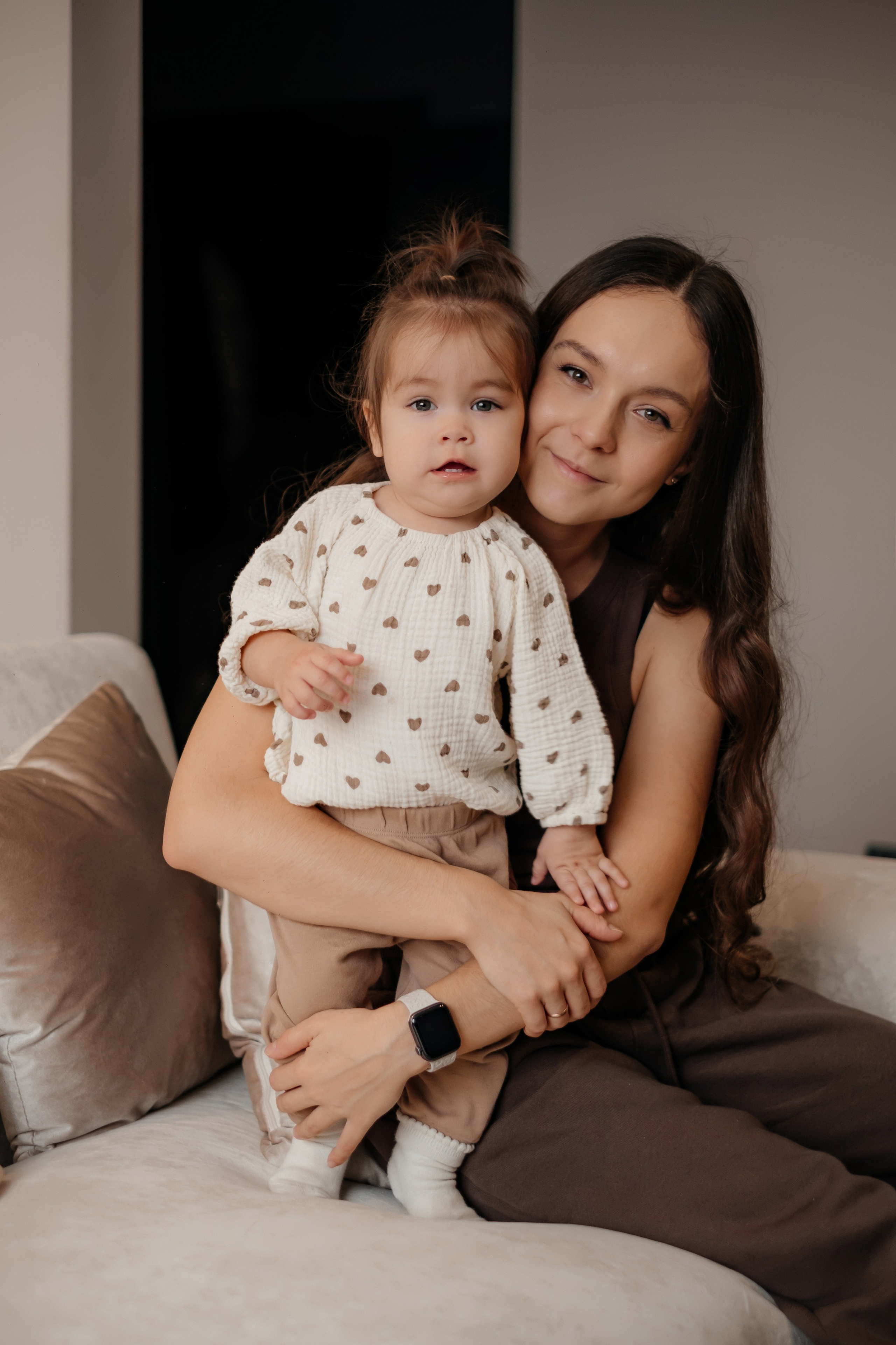 Катя, Саша и Еся | домашняя съемка. Фотограф в Новосибирске Диана Ильиных