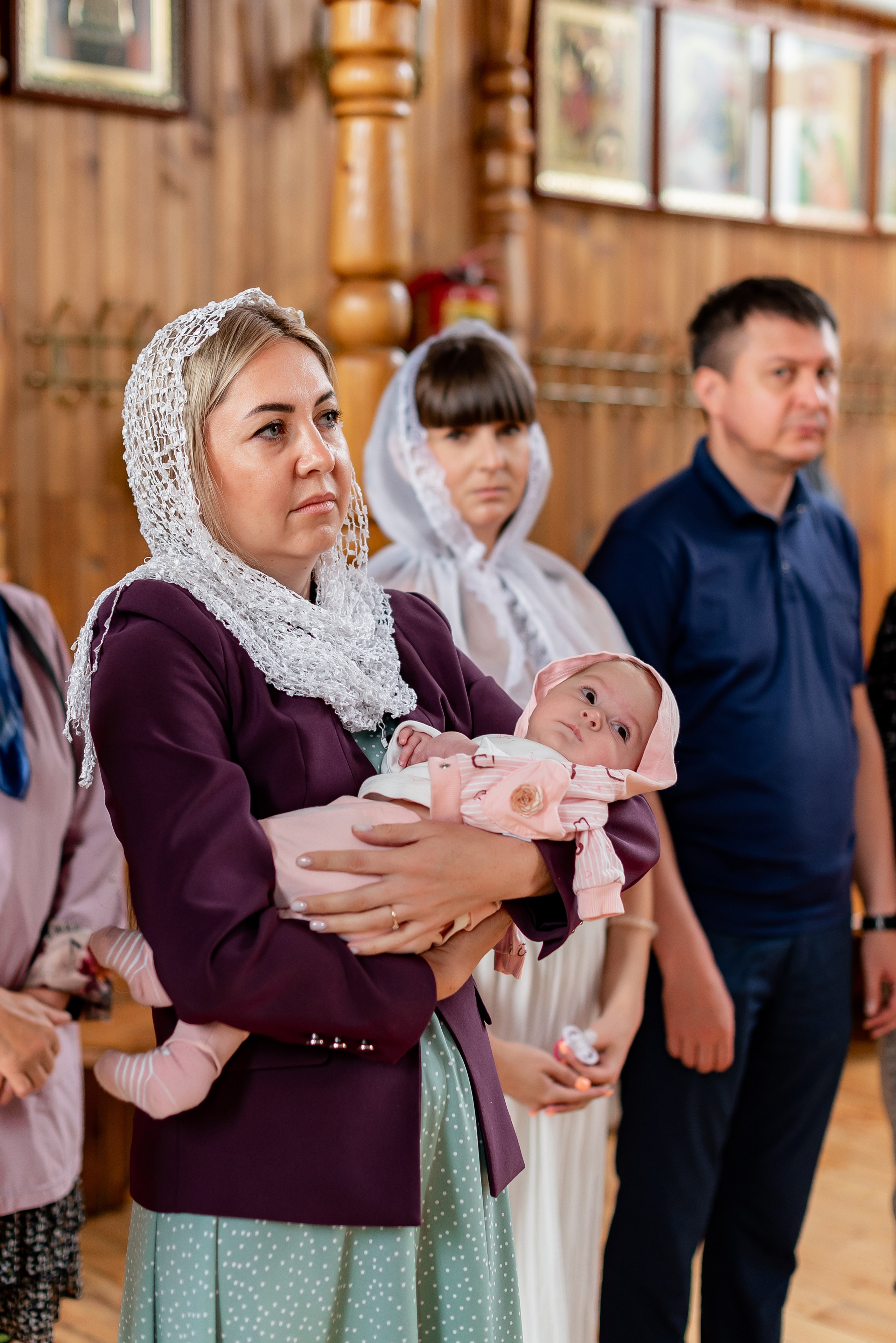 Крещение Ксении. Фотограф Татьяна Иванчикова