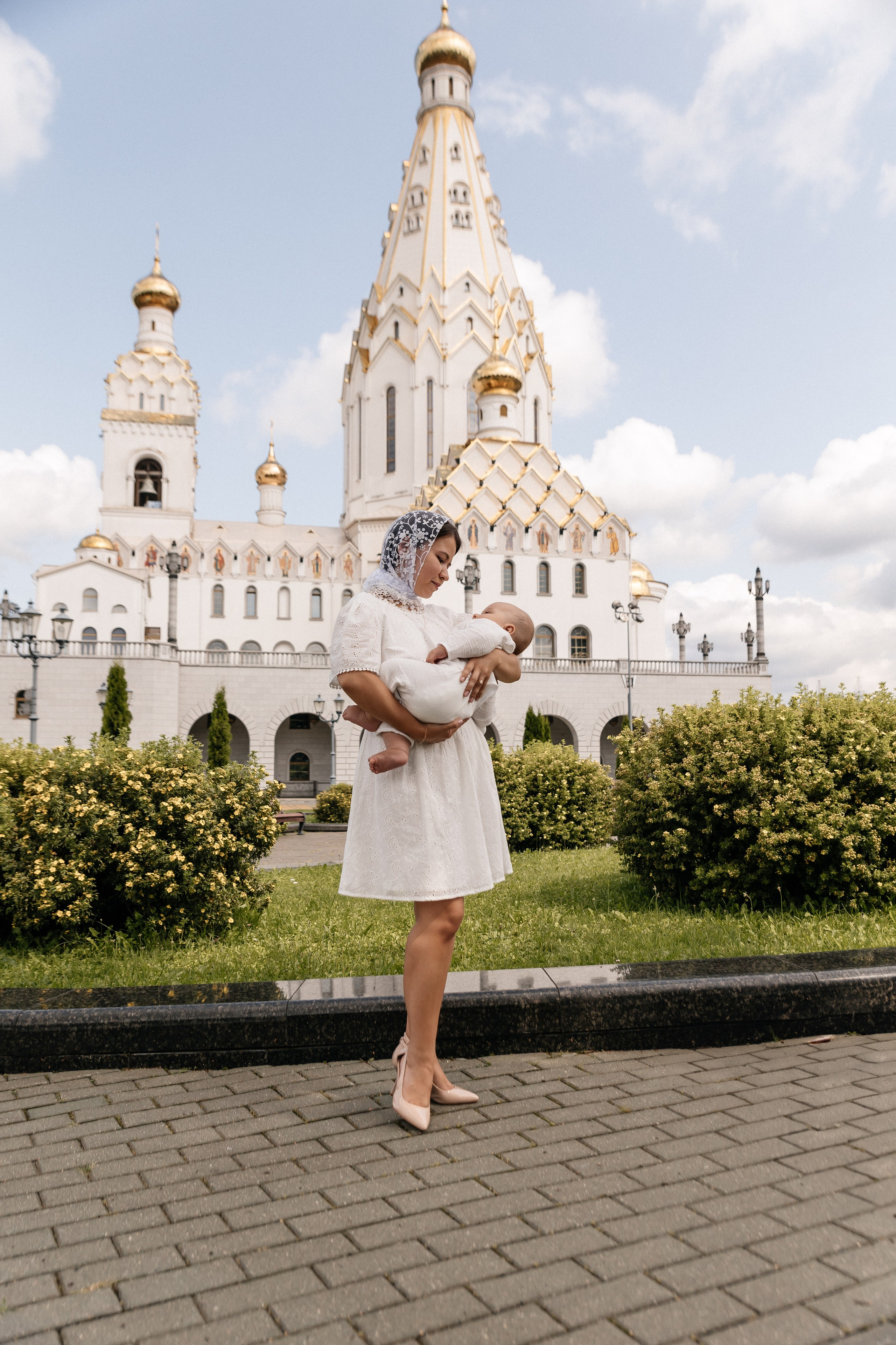 Крещение Амира. Семейный фотограф Минск Усова Ольга