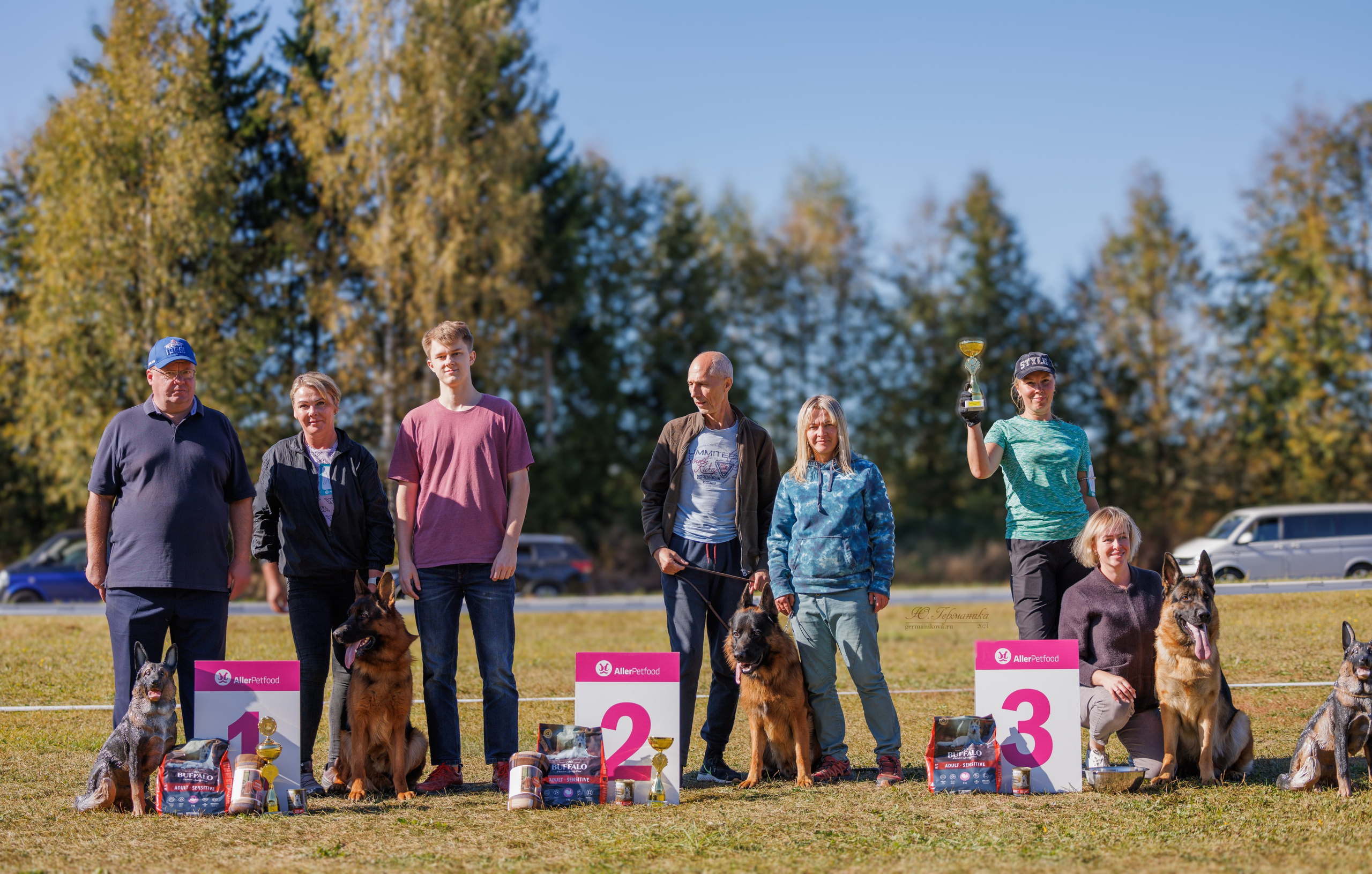Тверь немецкие овчарки 22.09.2024. Фотограф-анималист Юлия Германика