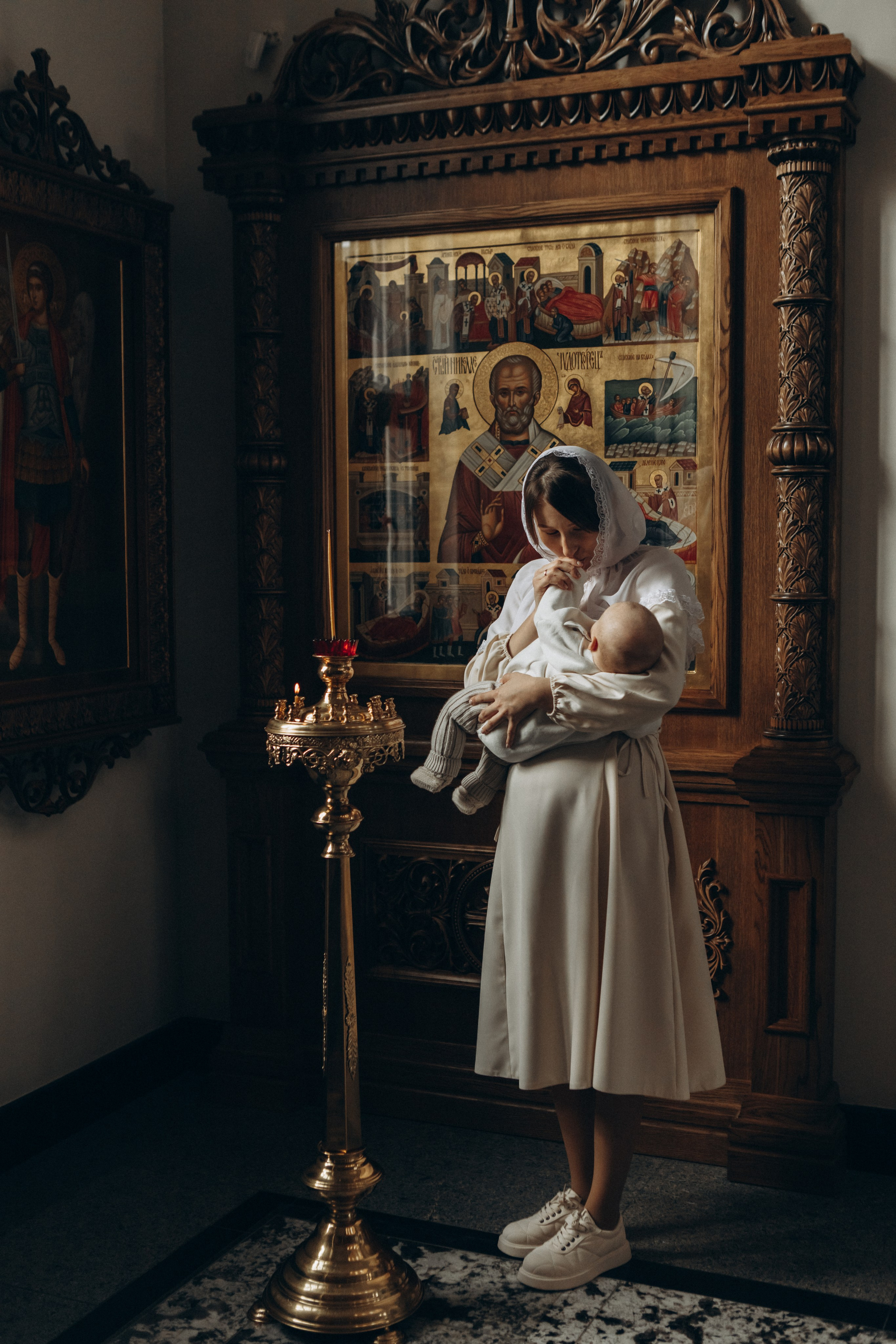 Крещение Дмитрия. Семейный фотограф в Краснодаре Виктория Кокоулина