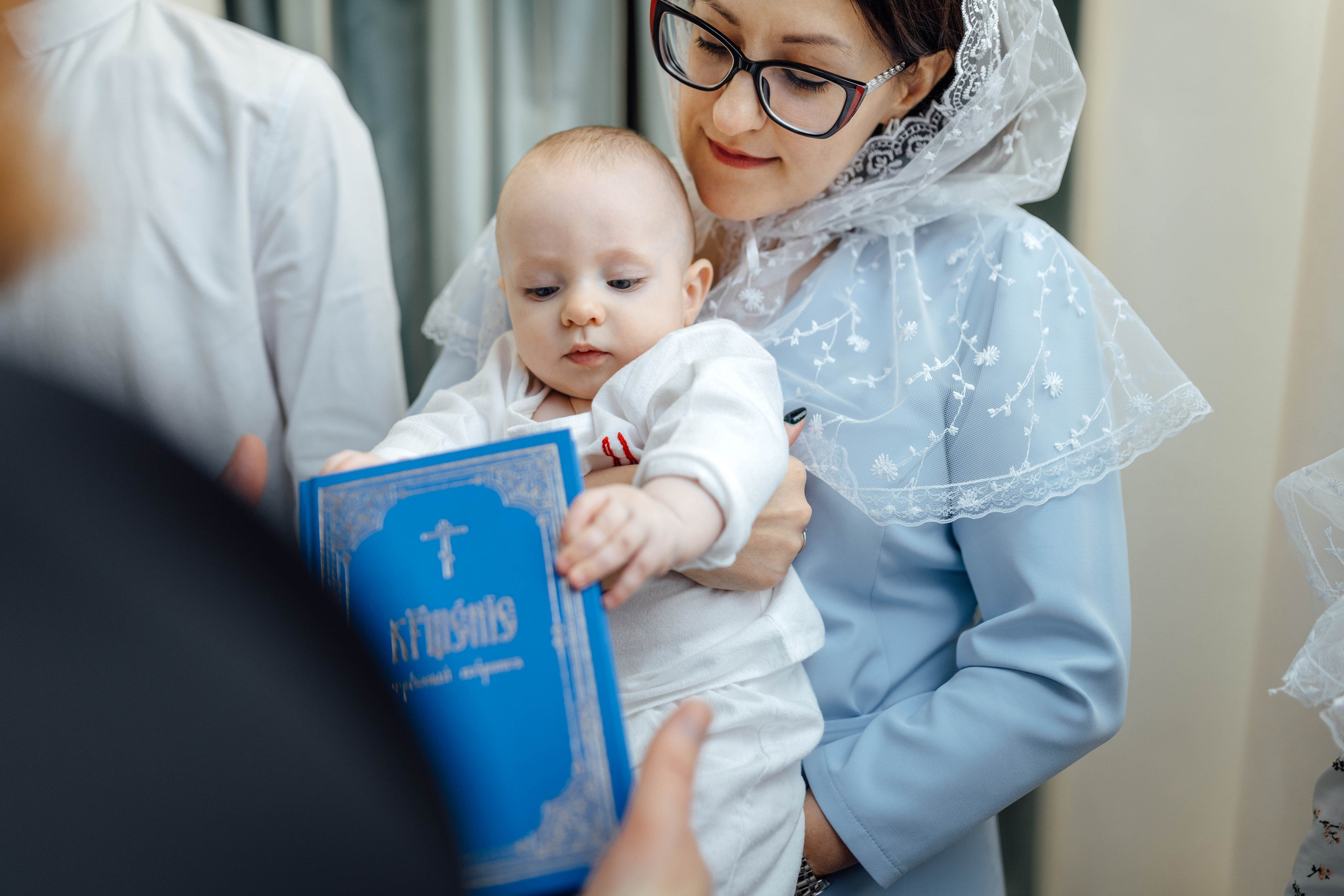 Крещение Матвея, храм Святой Троицы, декабрь 2025