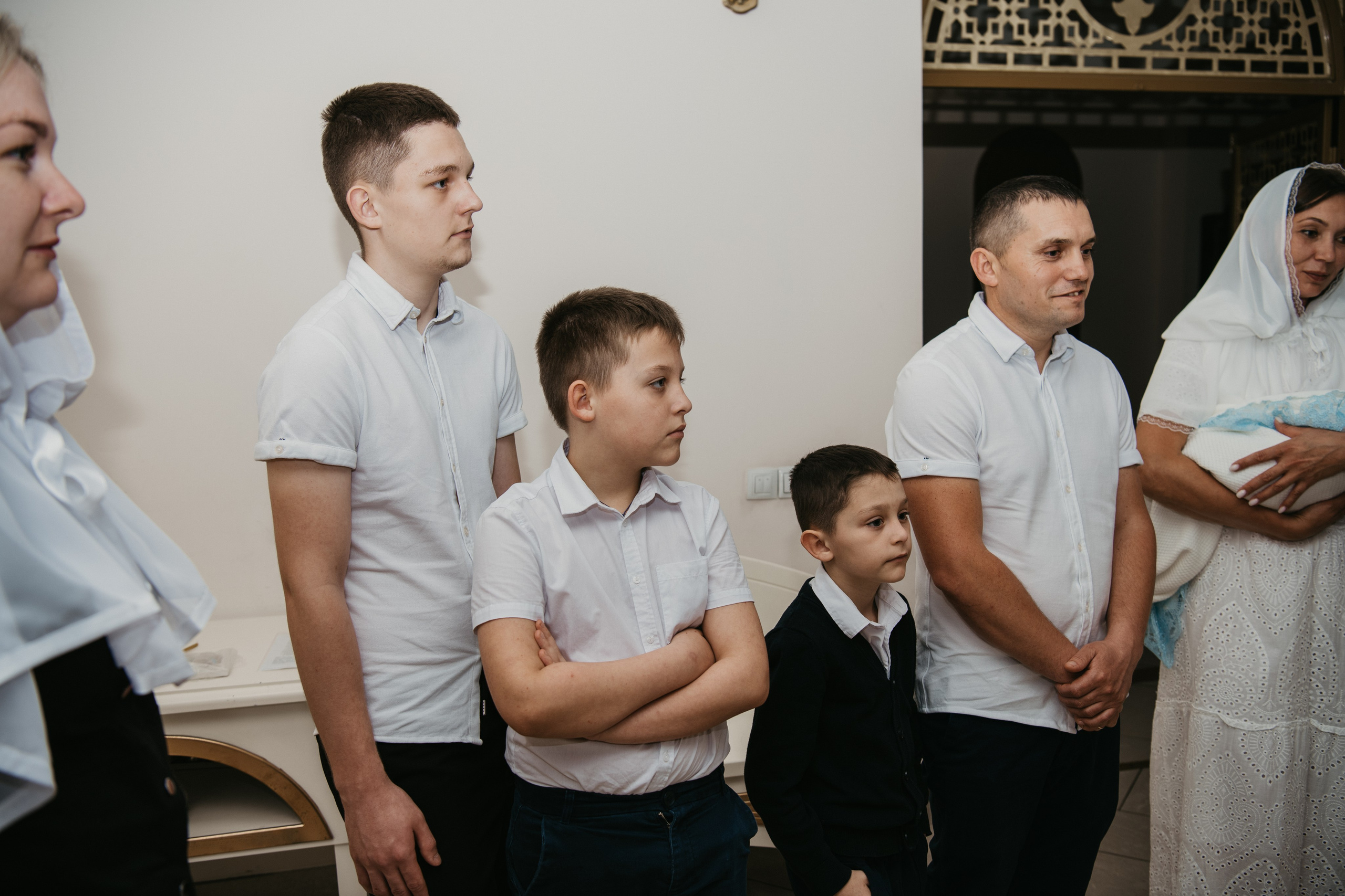 Крещение Евгения. Фотограф на выписку из роддома в Москве и МО