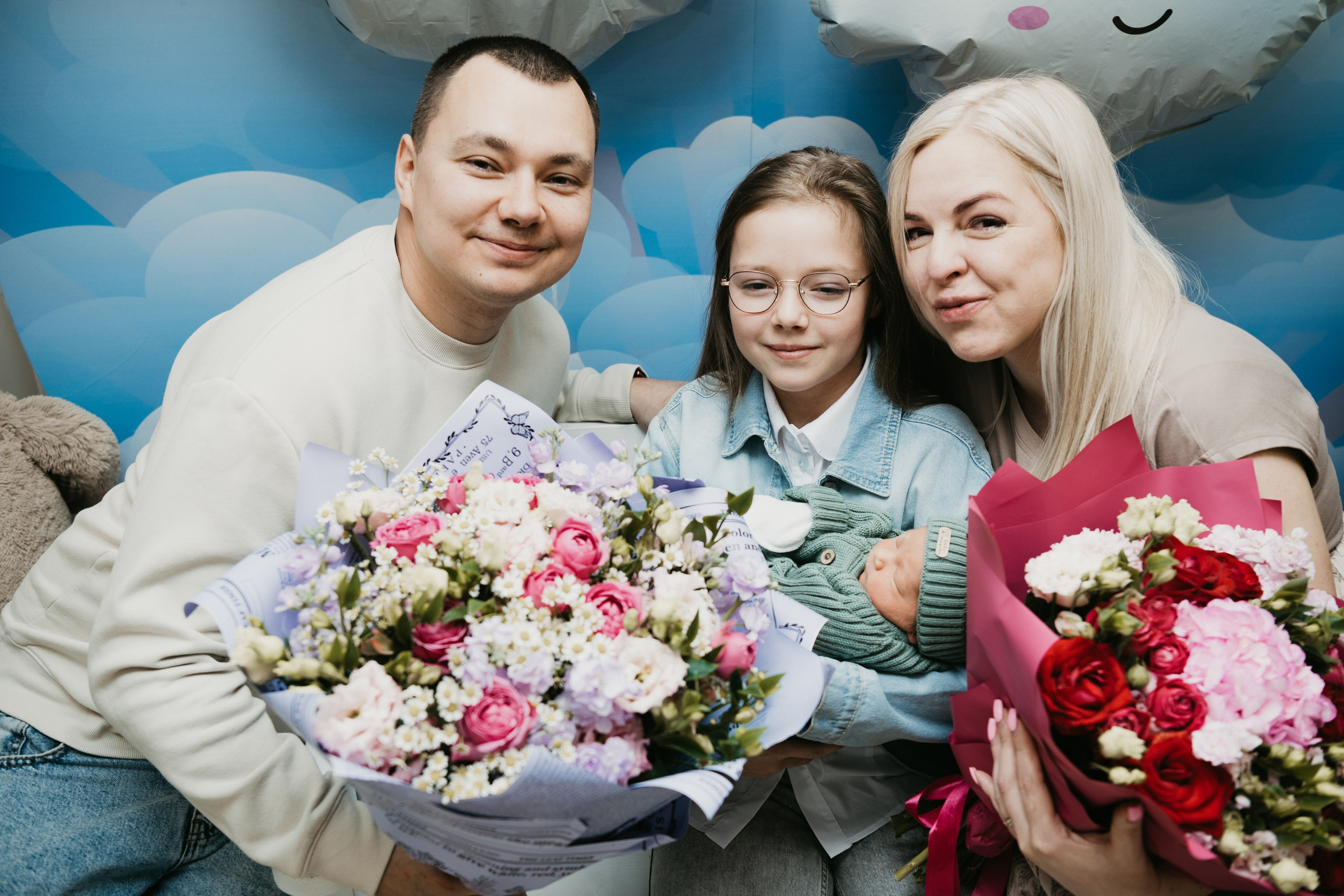 Выписка Степана на Севастопольском. Фотограф на выписку из роддома в Москве и МО