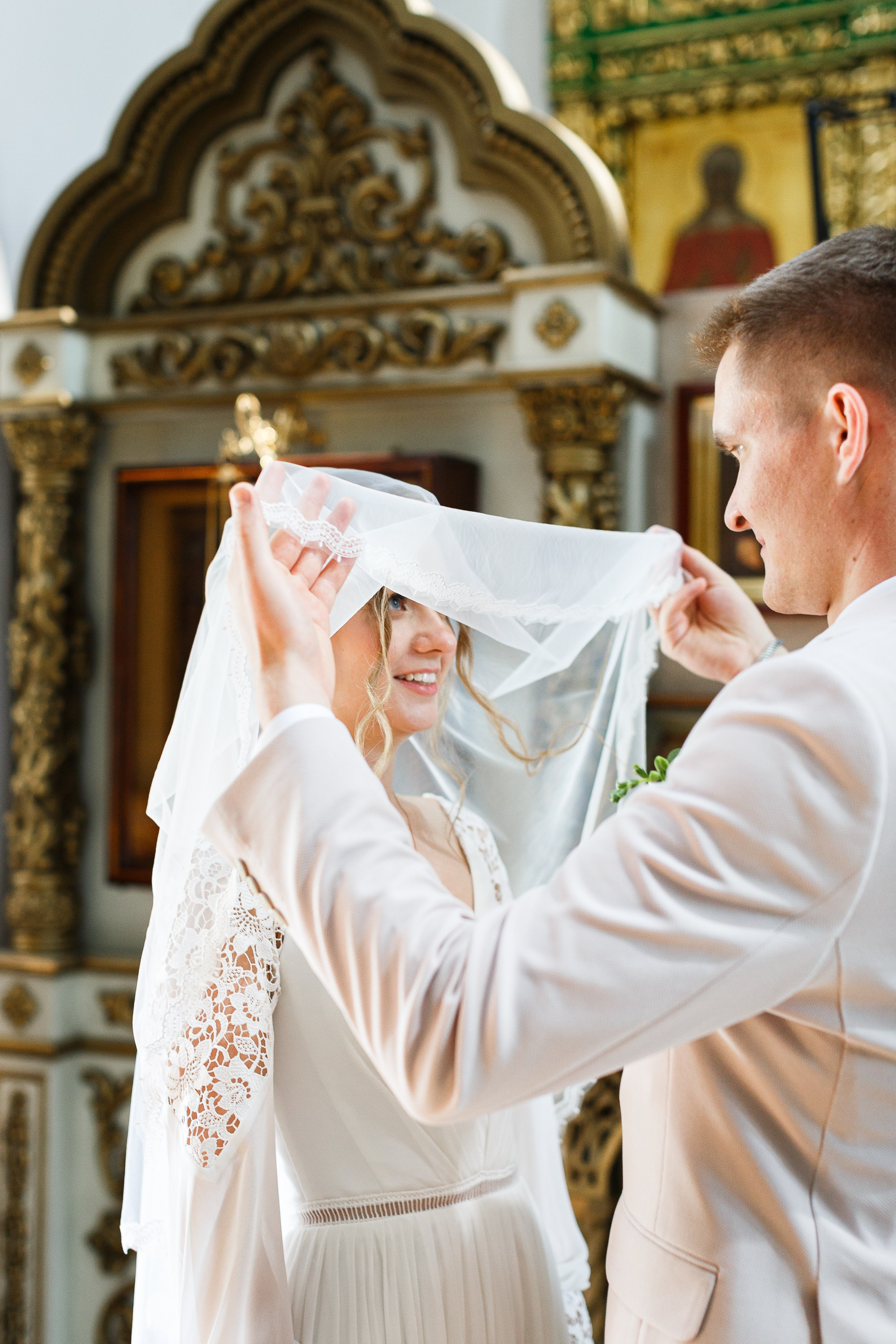 Венчание в храме Живоначальной Троицы на Шаболовке