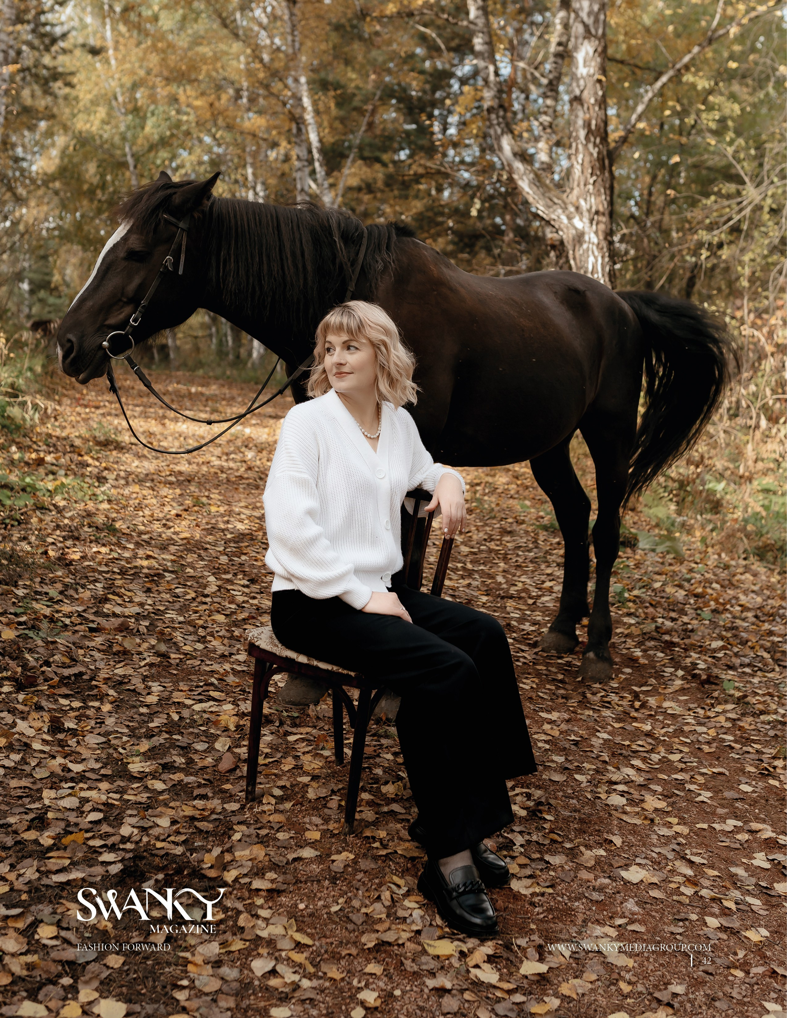 Swanky Mag Beauty Edition October 2024. Фотограф Ким Наталья в Красноярске