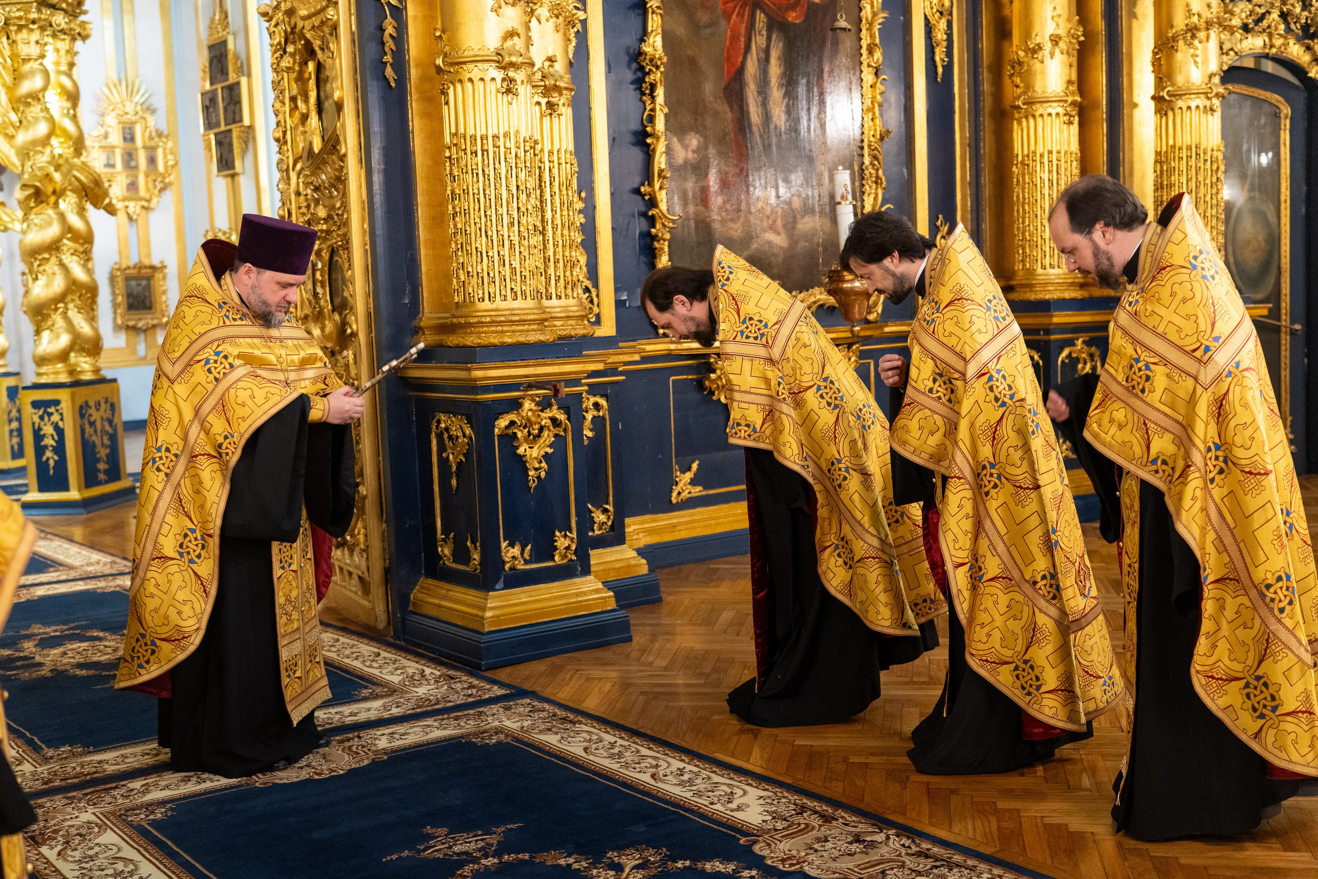 Вечерня. Молебен на Новый год. НИКОЛО-БОГОЯВЛЕНСКИЙ МОРСКОЙ СОБОР