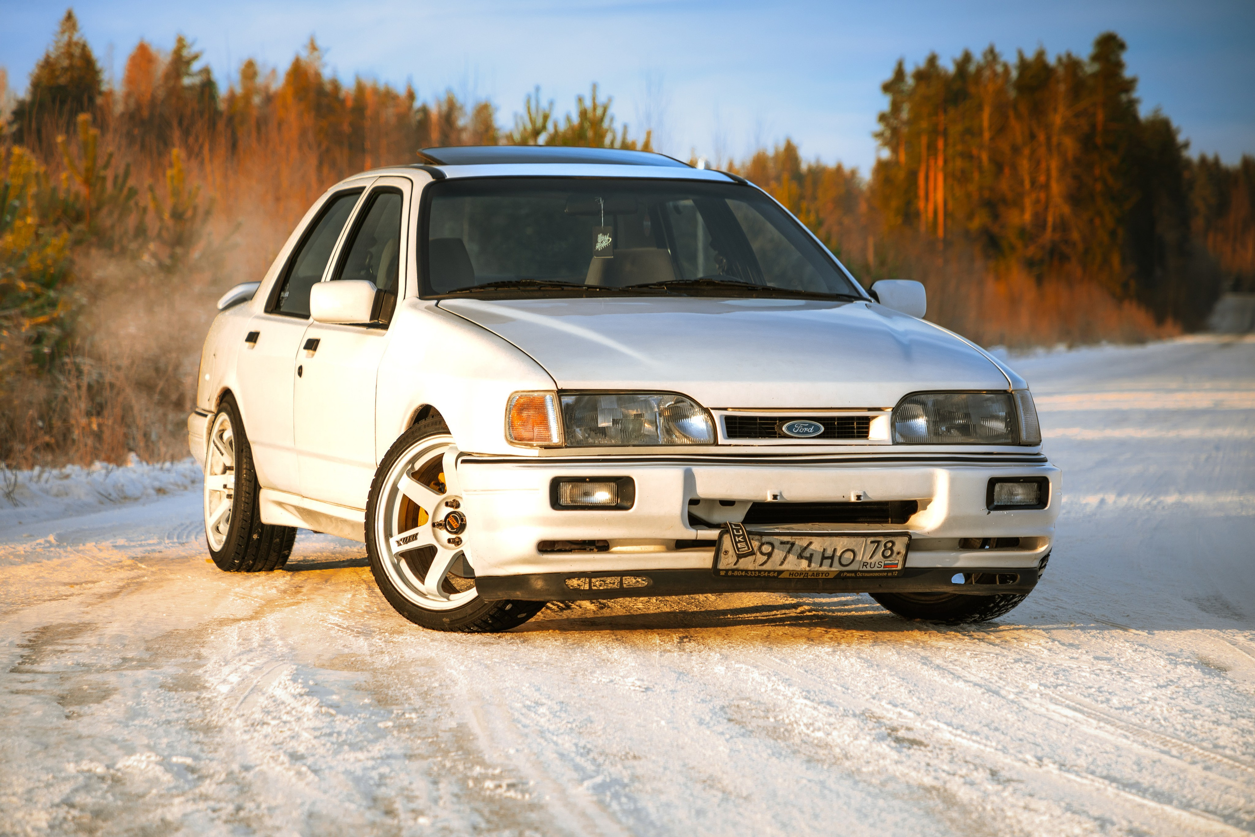Ford Sierra. Автомобильный фотограф в Санкт-Петербурге — Илья Kaseone_1