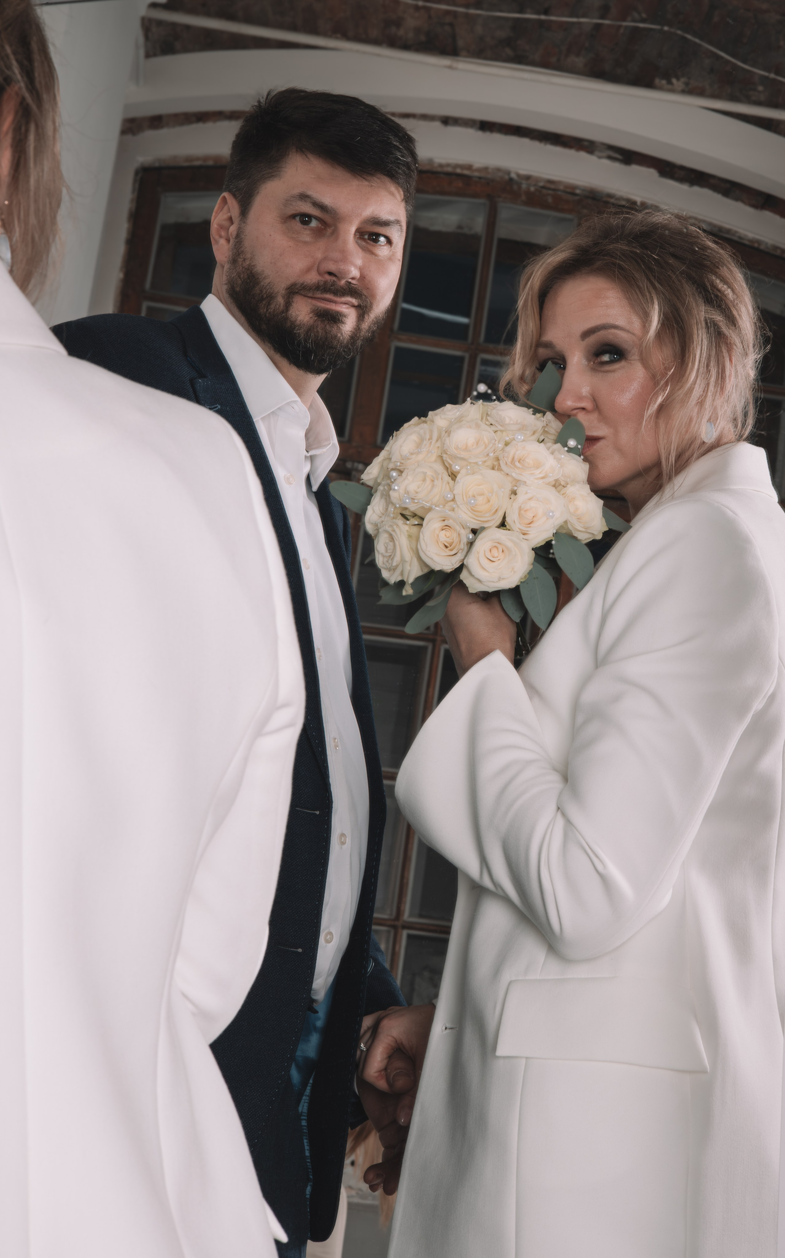 Новогодняя фотосессия прекрасной семьи