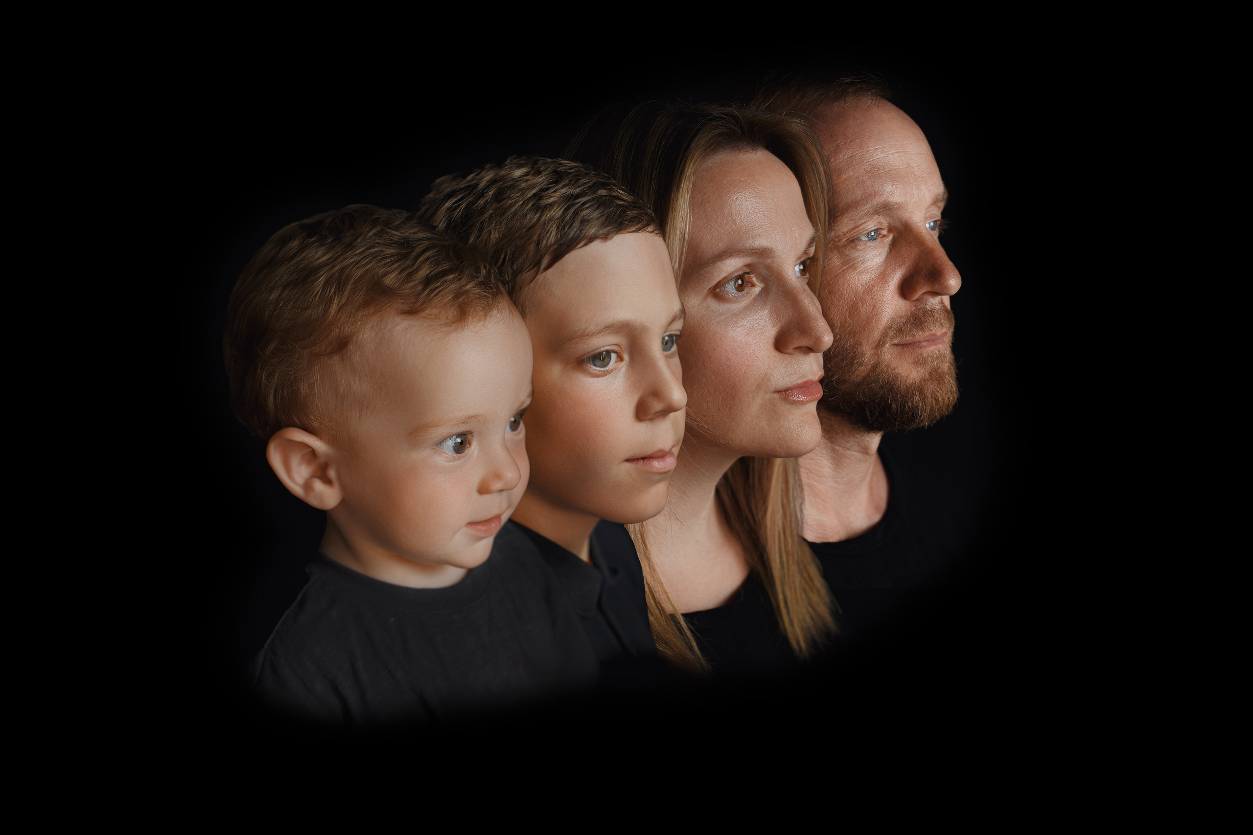 Портрет поколений. Фотограф новорождённых семейный фотограф Томск Елена Каплина