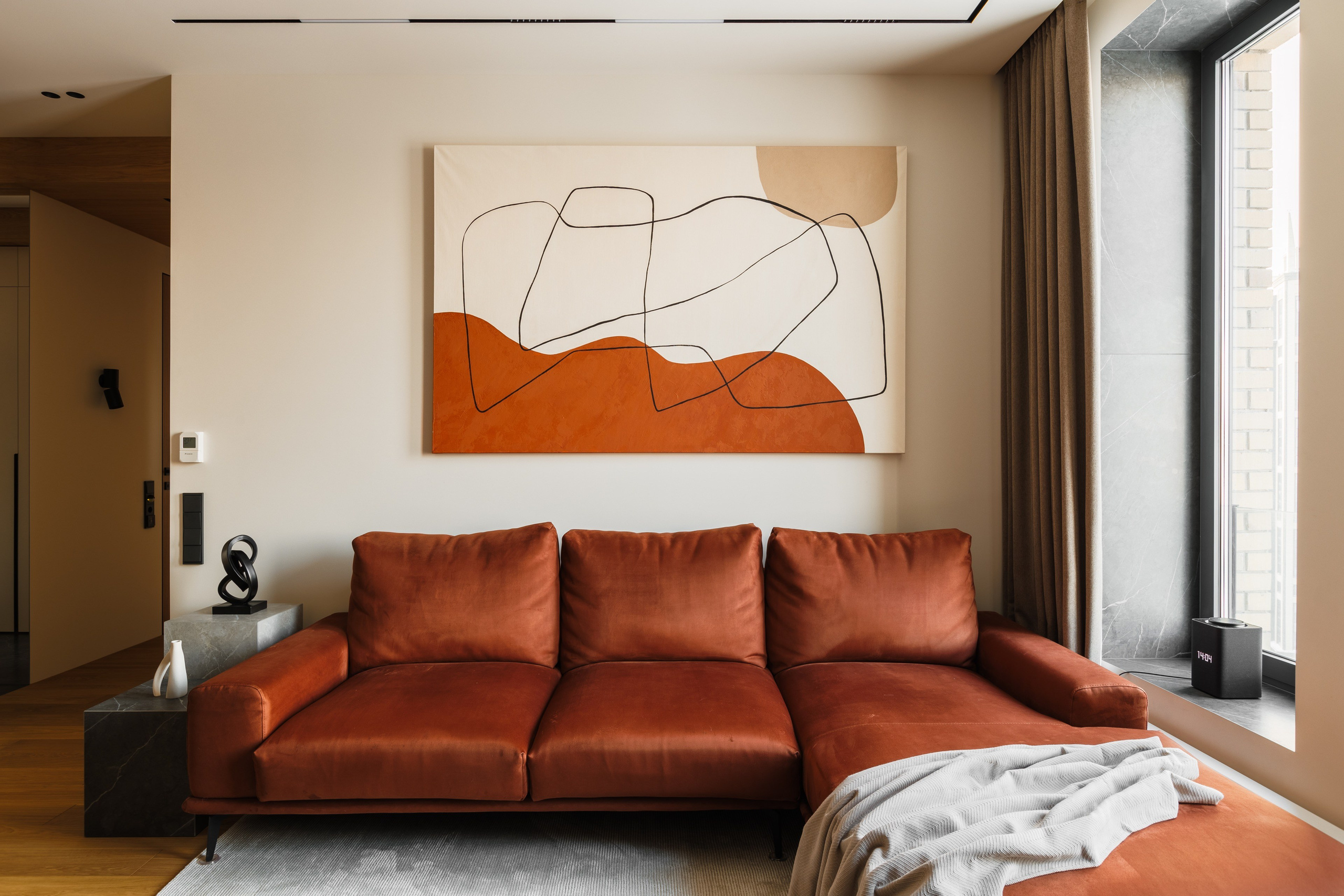 Apartment of 100 sq.m in the residential complex Vander Park. Commercial photographer | Anton Ermakov