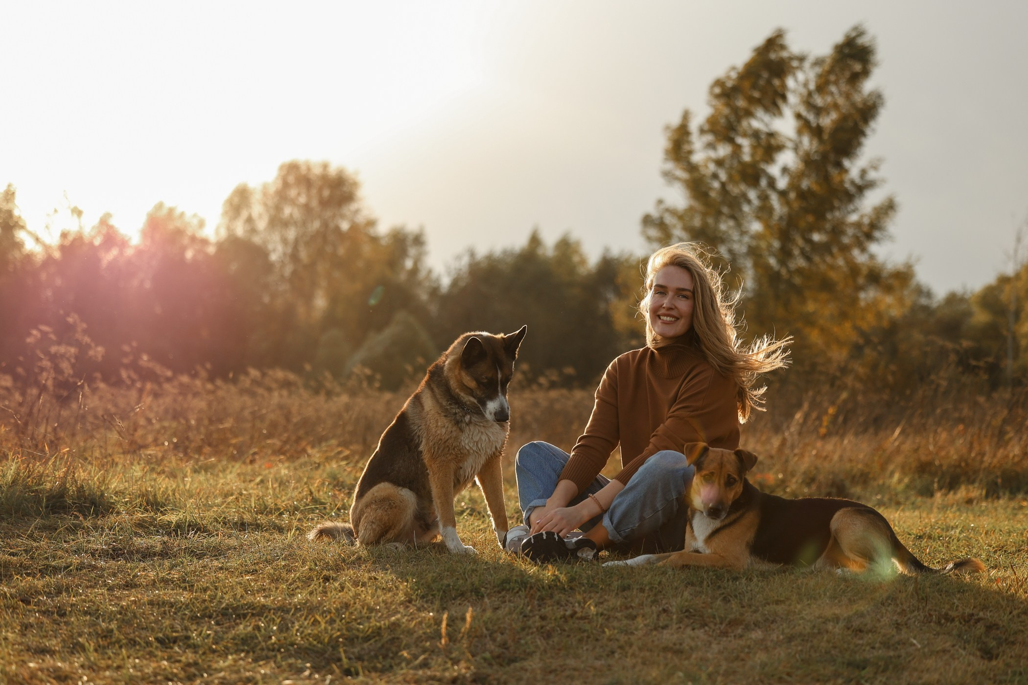 Прогулка на природе. Фотограф-анималист Полина Колкова | Москва