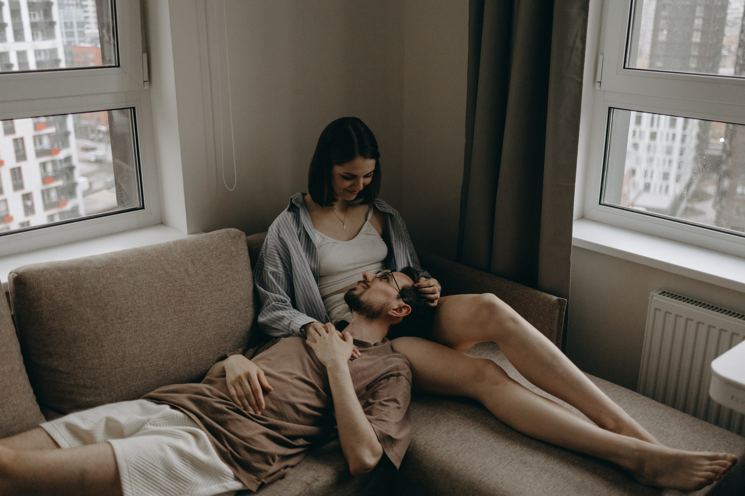 Настя, Никита и их Гром и Мяу. Фотограф — Анималист | Санкт-Петербург