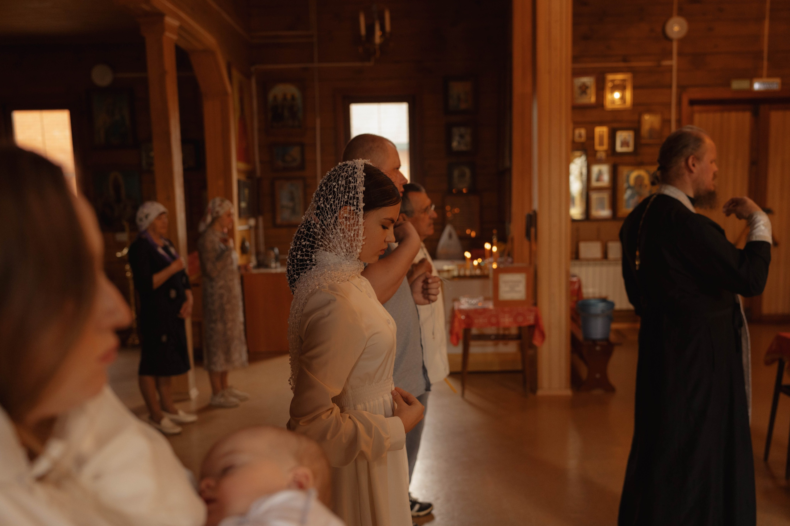 Крещение Любы. Фотограф в Новосибирске Диана Ильиных