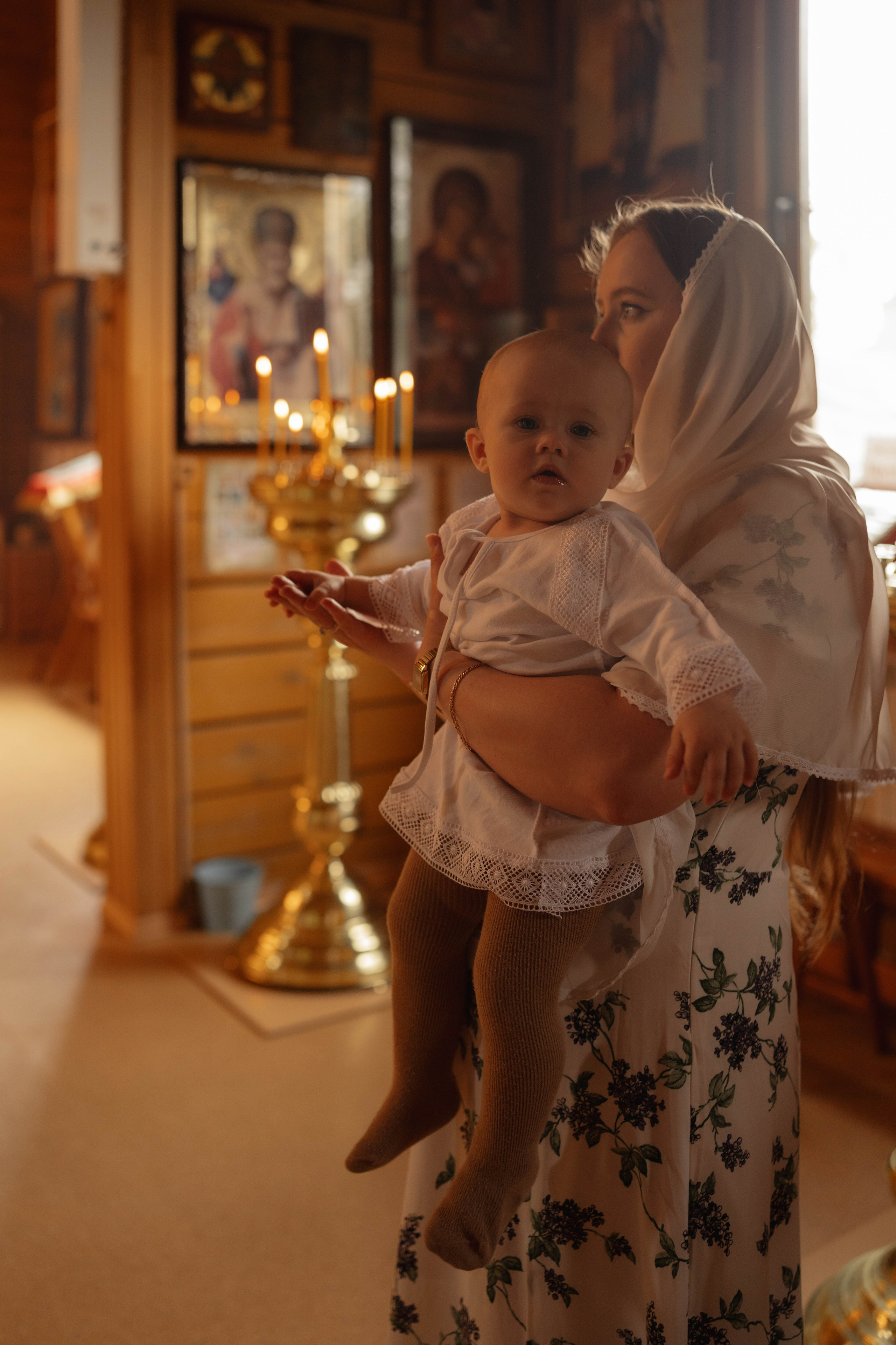Крещение Любы. Фотограф в Новосибирске Диана Ильиных