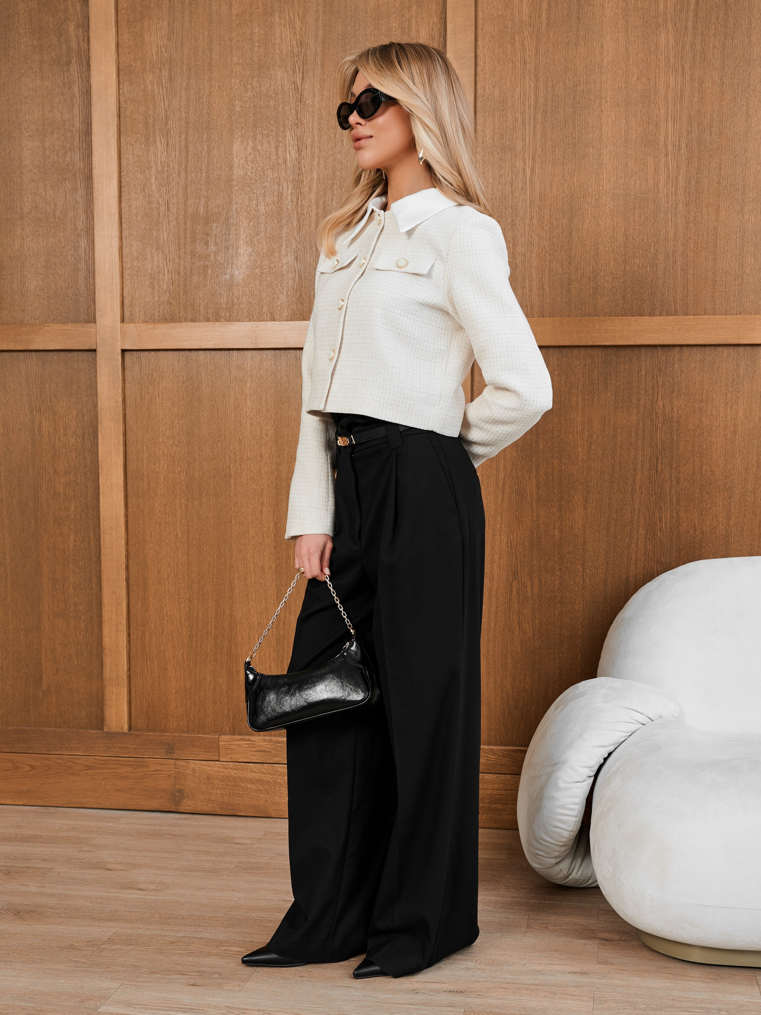 Индивидуальная съемка Твидовый костюм