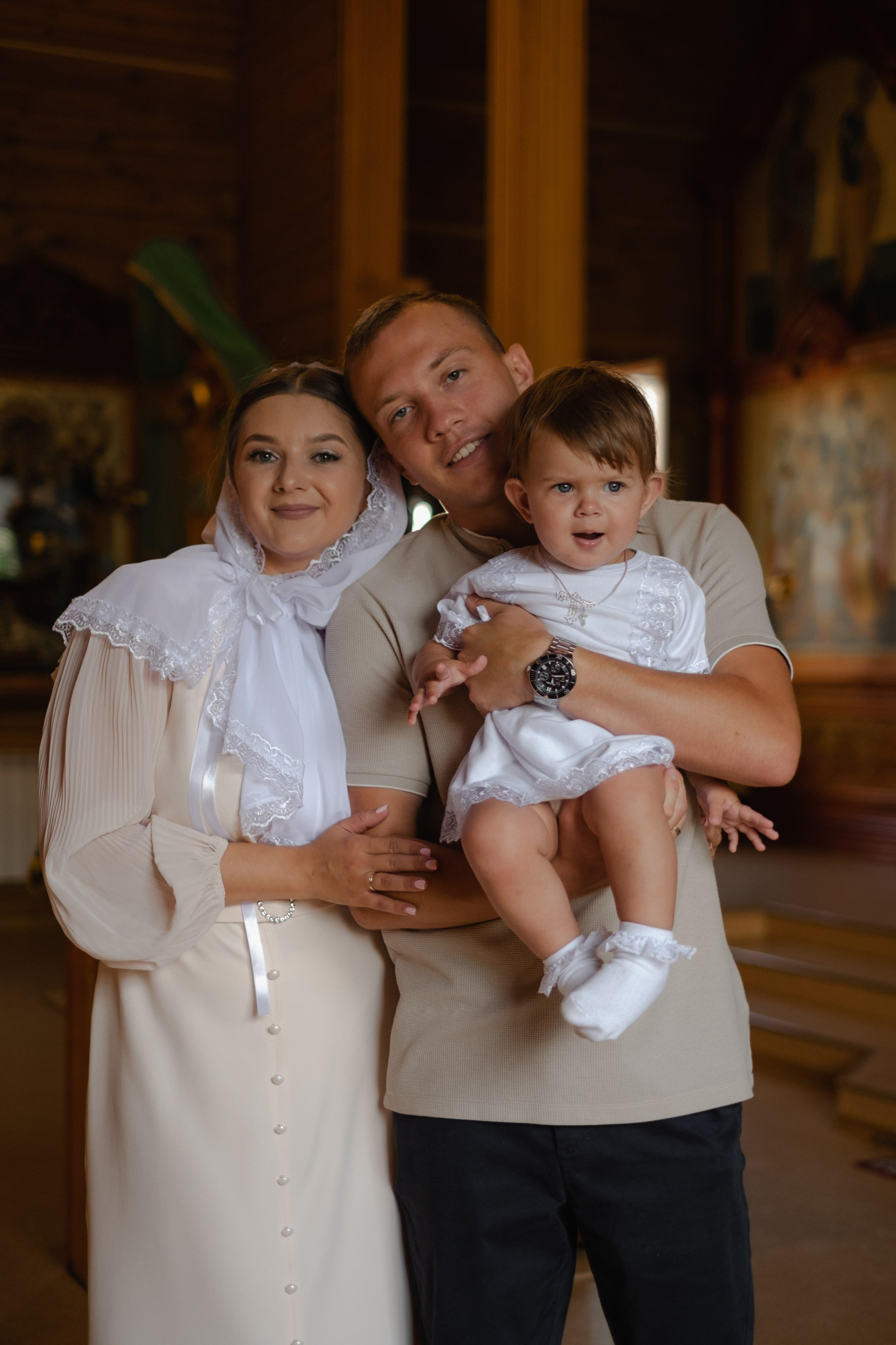 Крещение Таисии. Фотограф в Новосибирске Диана Ильиных