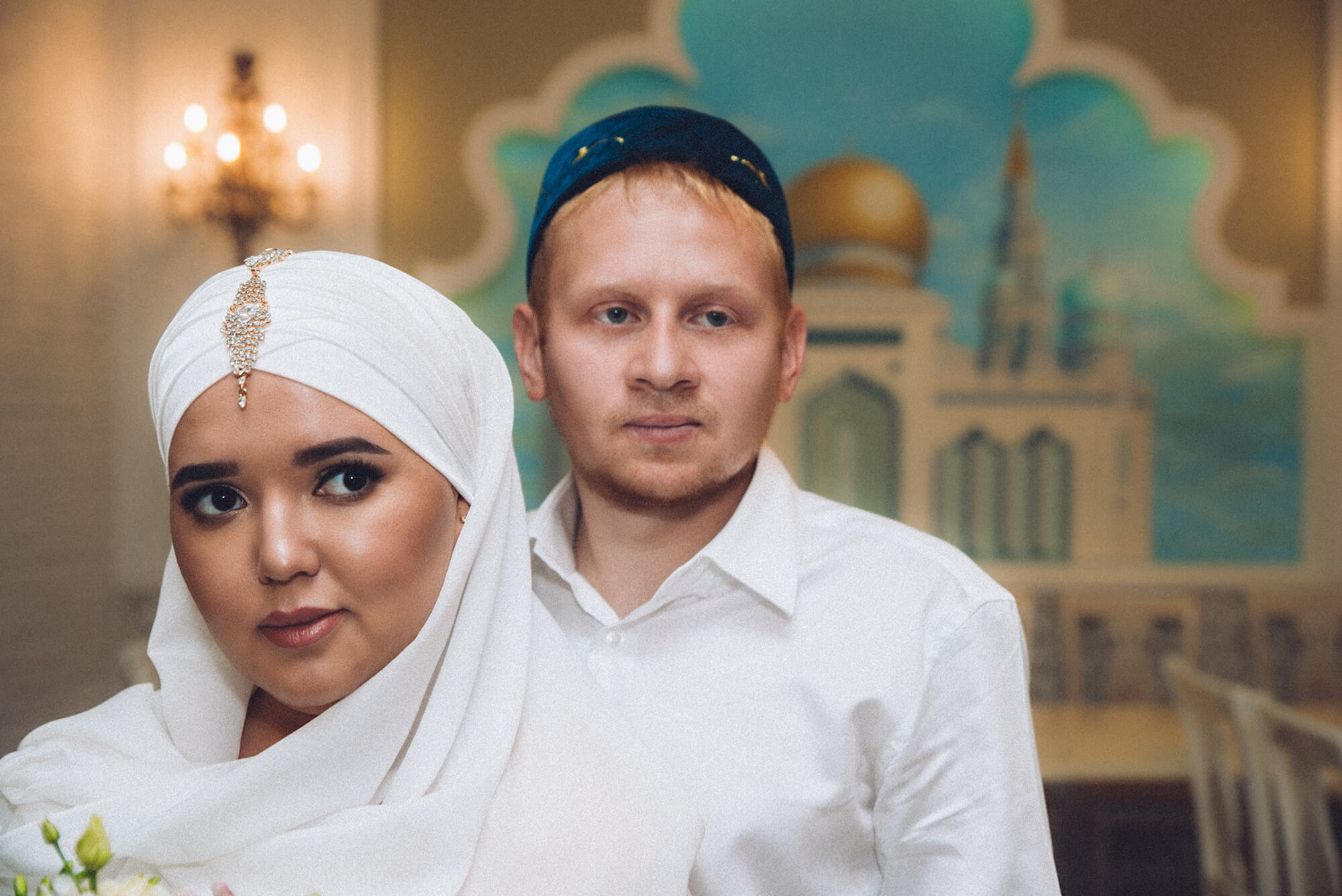 Никах Камиля и Лейлы. Стилист, видеограф, фотограф на никах и свадьбу в Москве, Лейла Влад nikahmsk