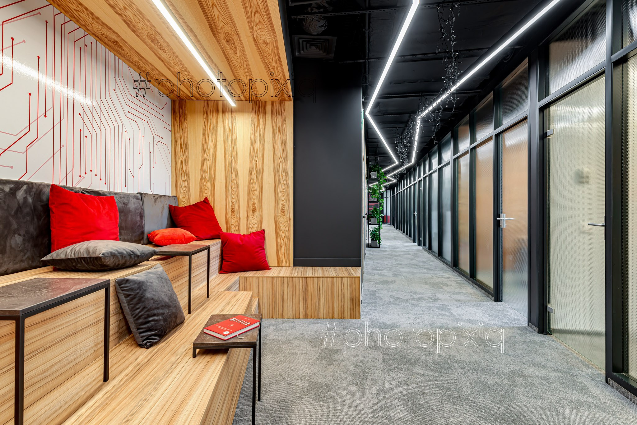 Интерьерная съёмка офиса компании HFLabs для сайта. Интерьерная съёмка и виртуальные туры — Интерьерный фотограф Кузнецов Сергей (photopixiq)