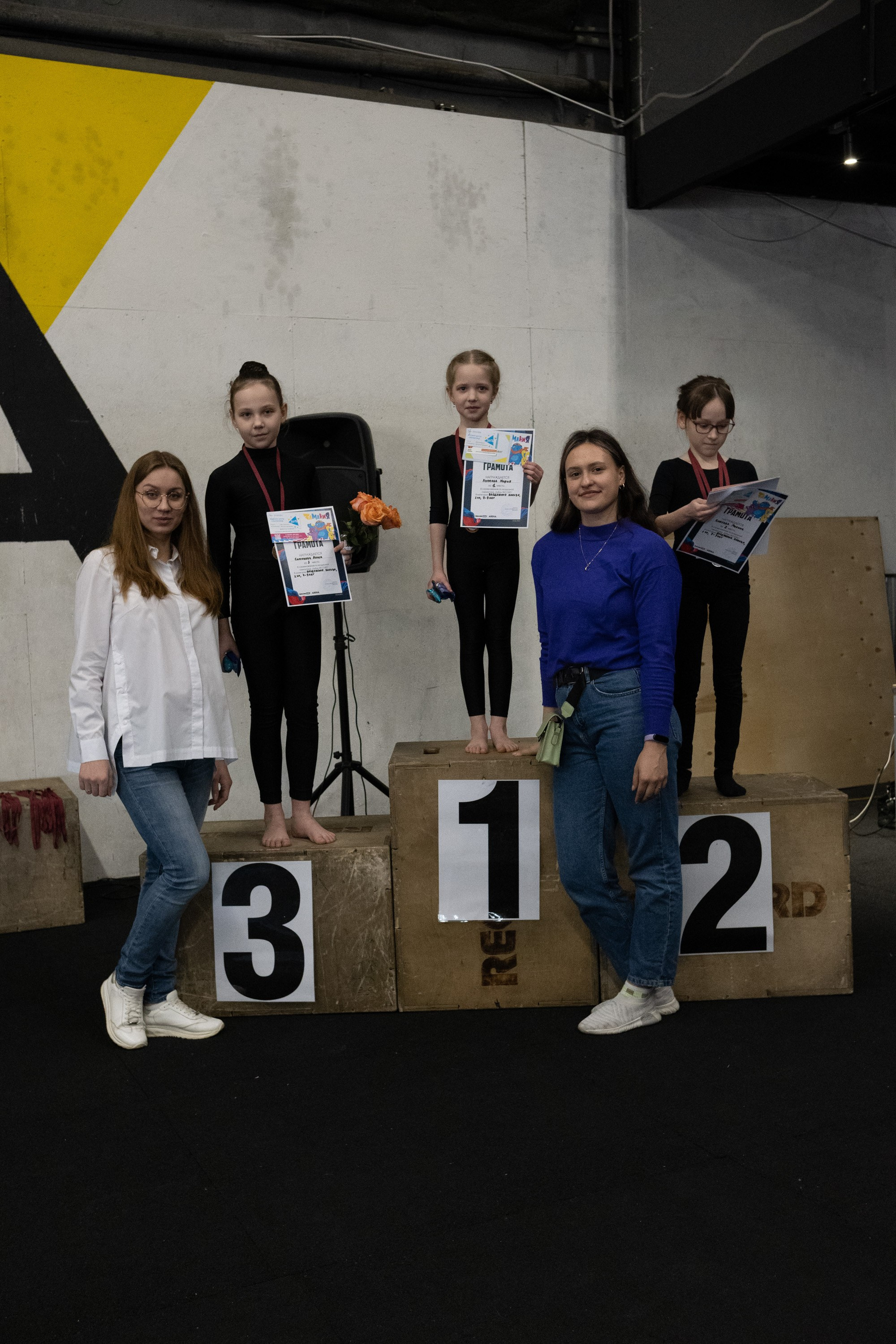 Внутриклубные соревнования по воздушной гимнастике 02.04.23