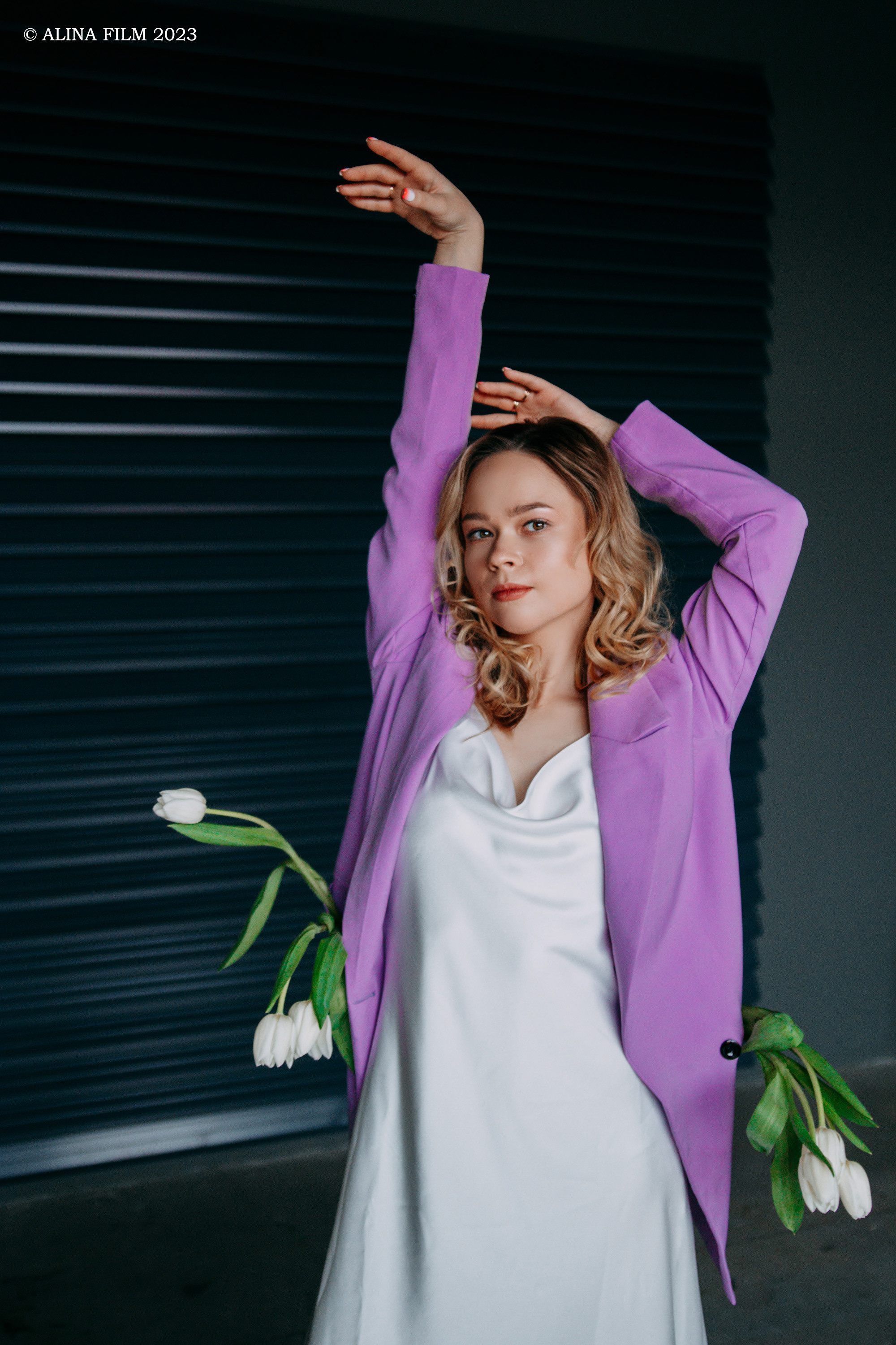 Фотосессия с тюльпанами. Фотограф в Санкт-Петербурге Alina Film