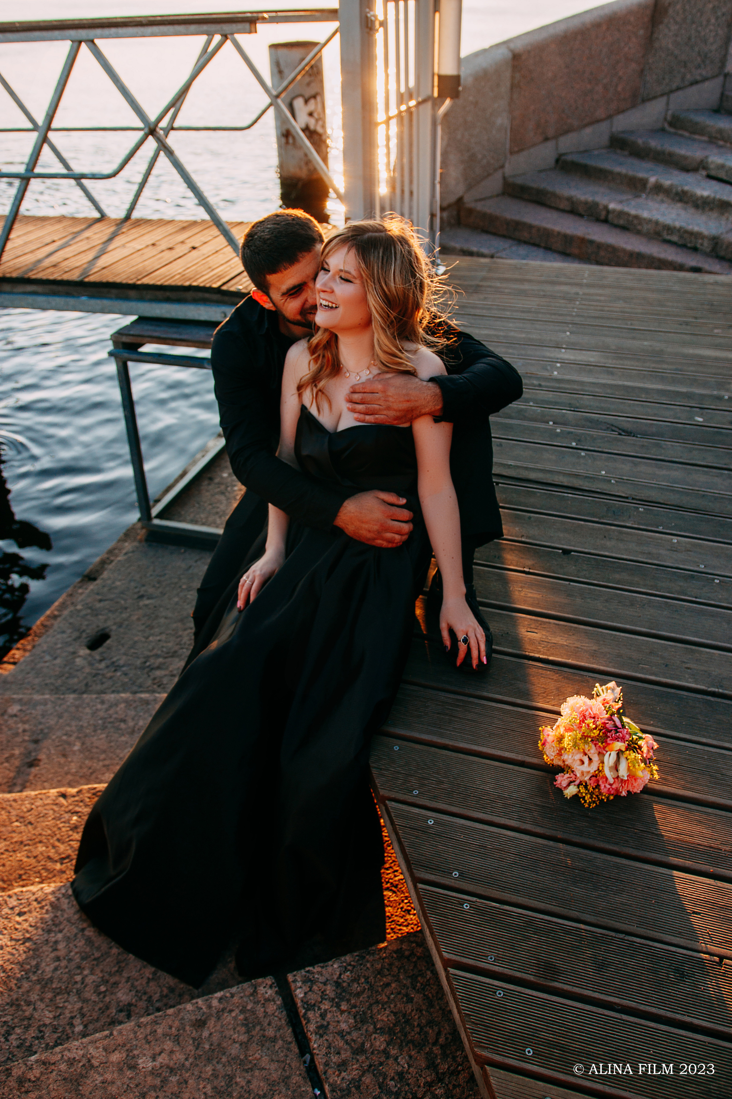 Рассвет в Питере. Фотограф в Санкт-Петербурге Alina Film