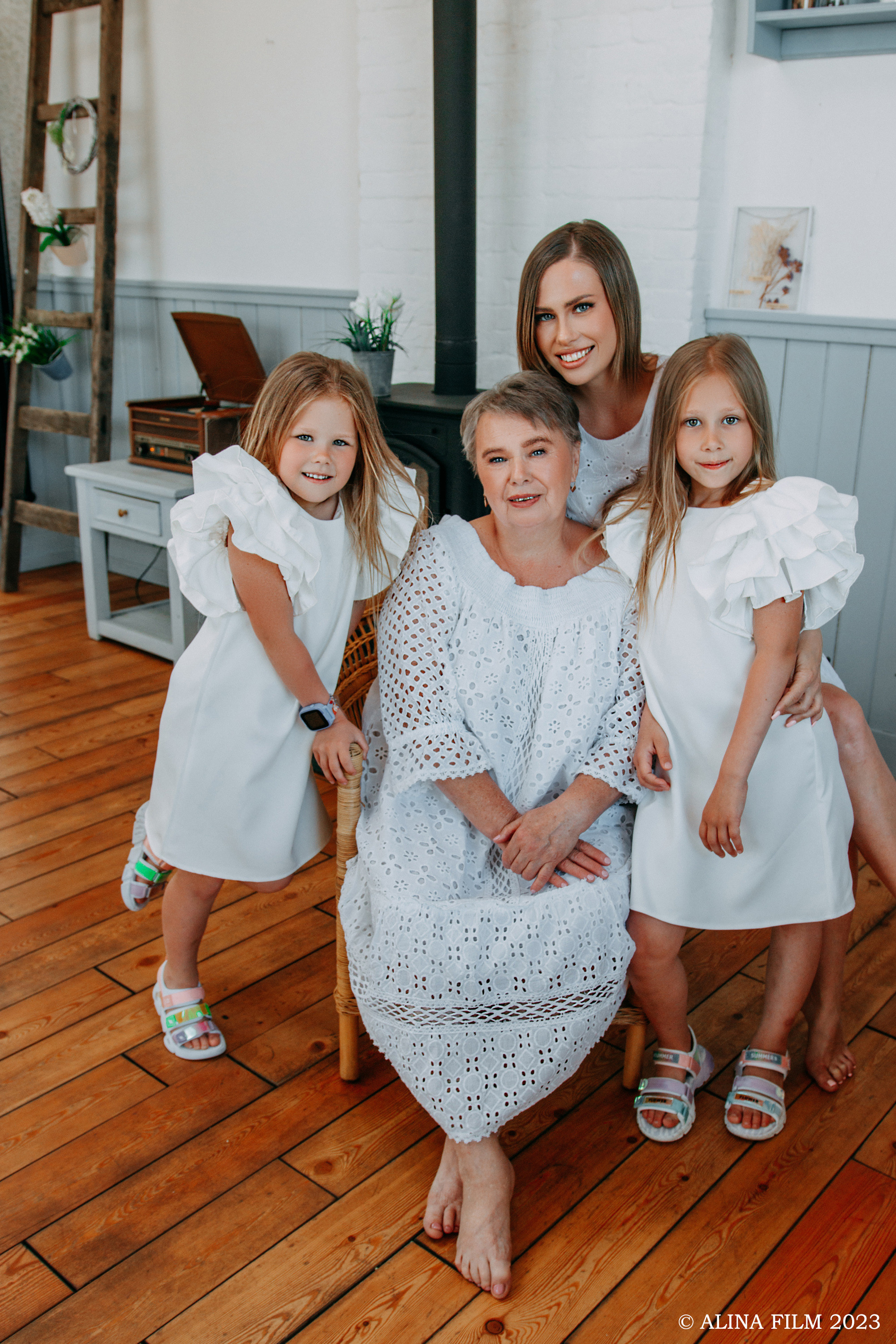 Семья на даче. Фотограф в Санкт-Петербурге Alina Film