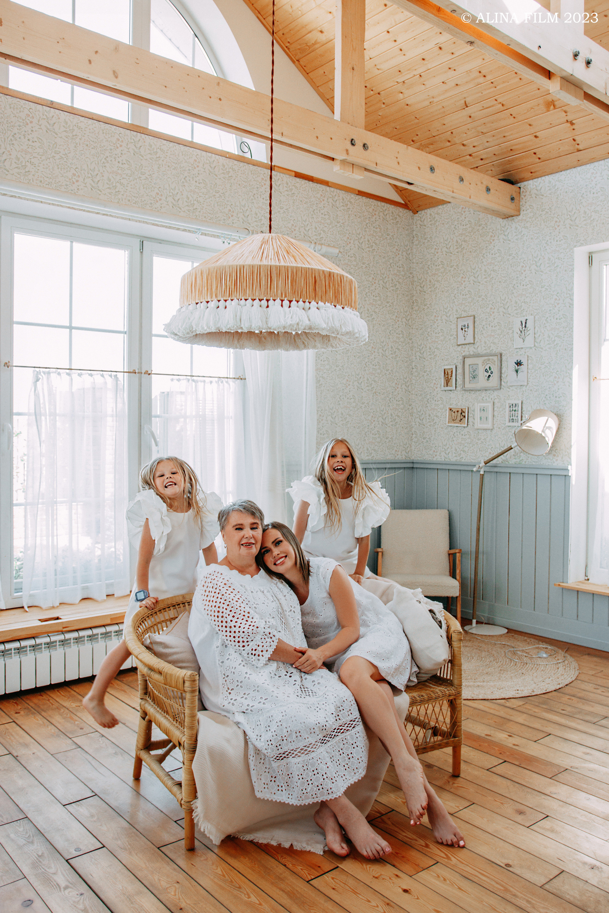 Семья на даче. Фотограф в Санкт-Петербурге Alina Film