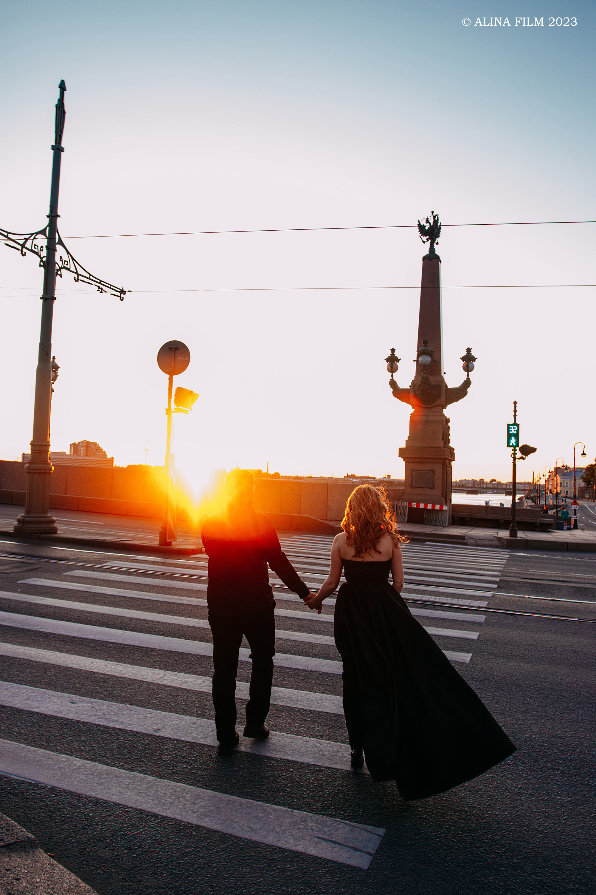 Рассвет в Питере. Фотограф в Санкт-Петербурге Alina Film