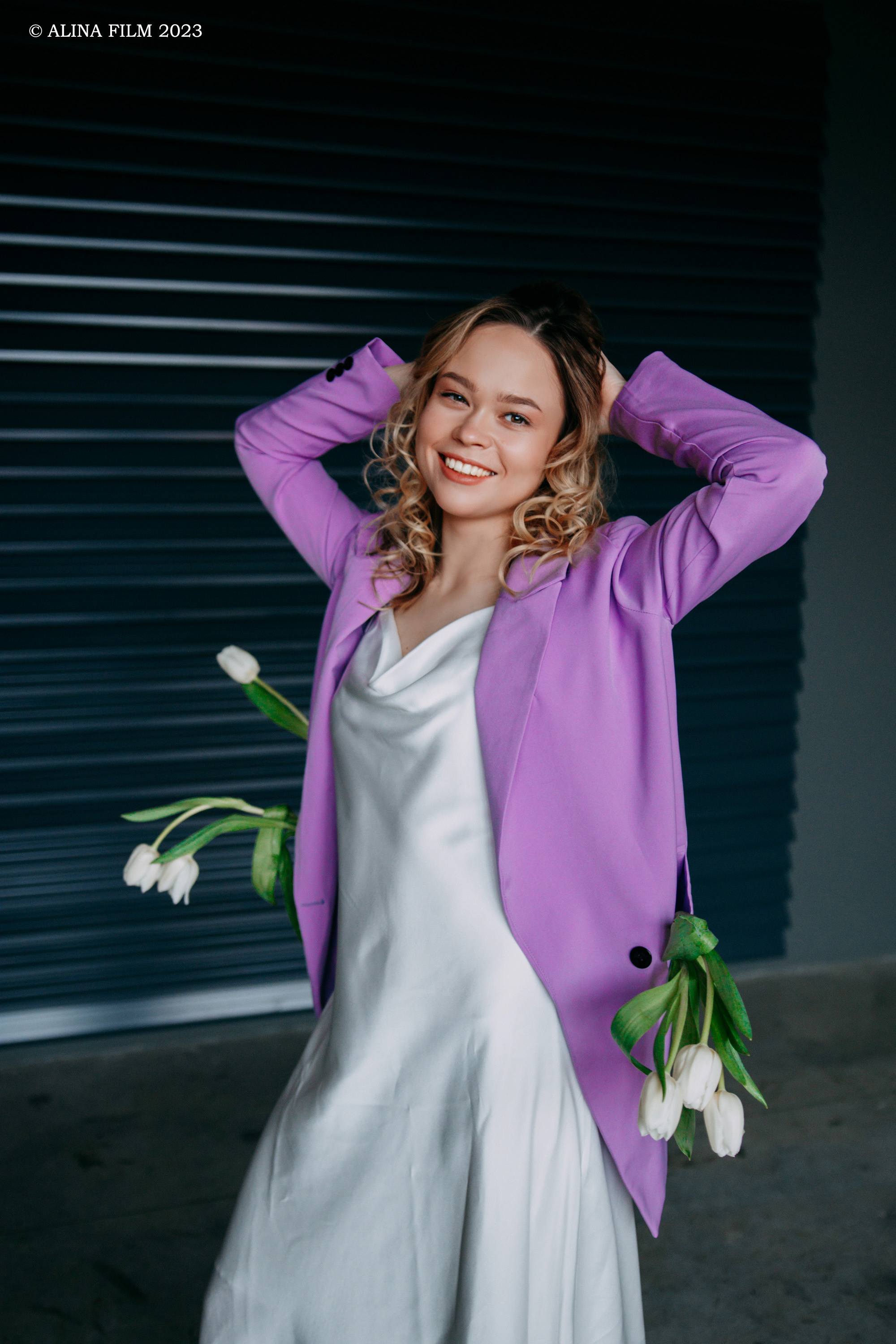Фотосессия с тюльпанами. Фотограф в Санкт-Петербурге Alina Film