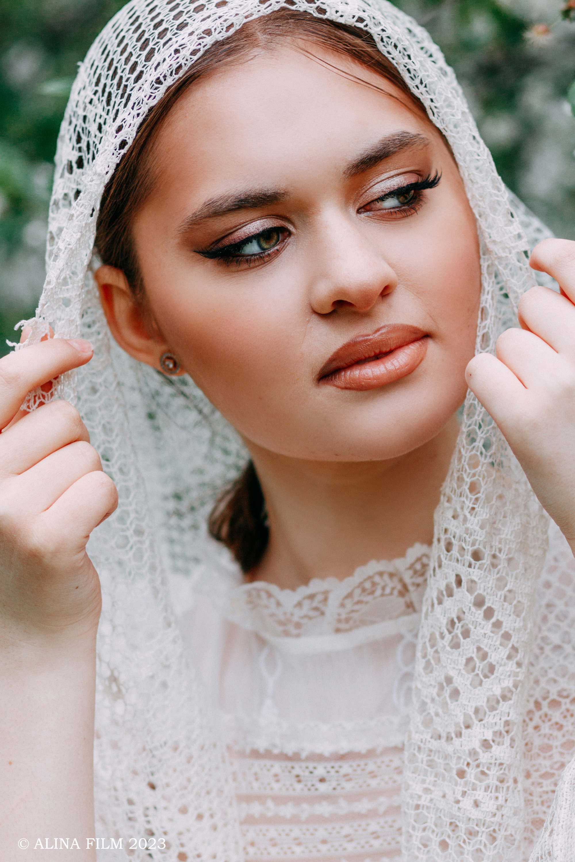 Фотосессия в цветении (вишня). Фотограф в Санкт-Петербурге Alina Film