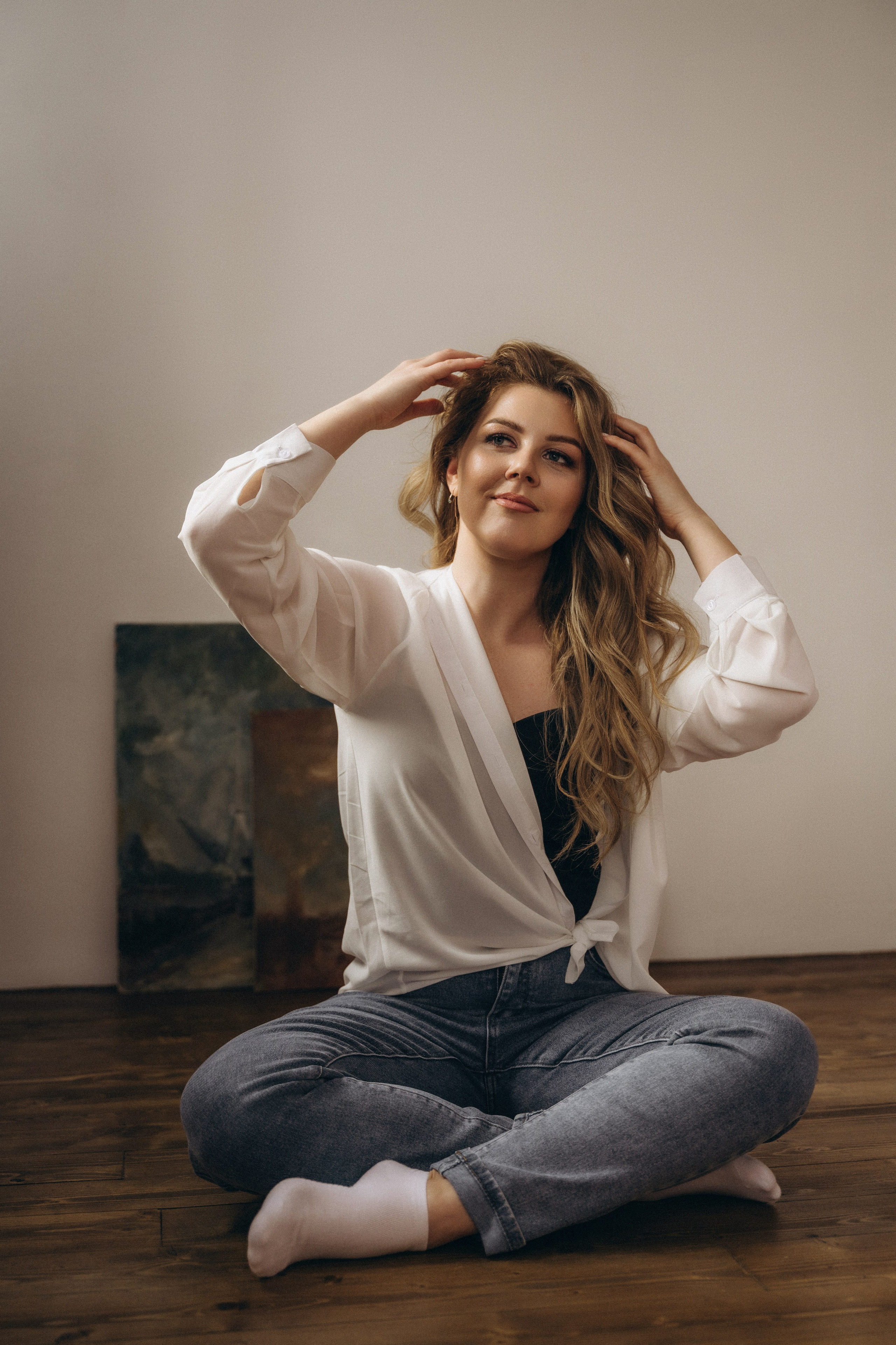 Дарья. Фотосессия в студии. Семейный фотограф в Белгороде Амелина Алина