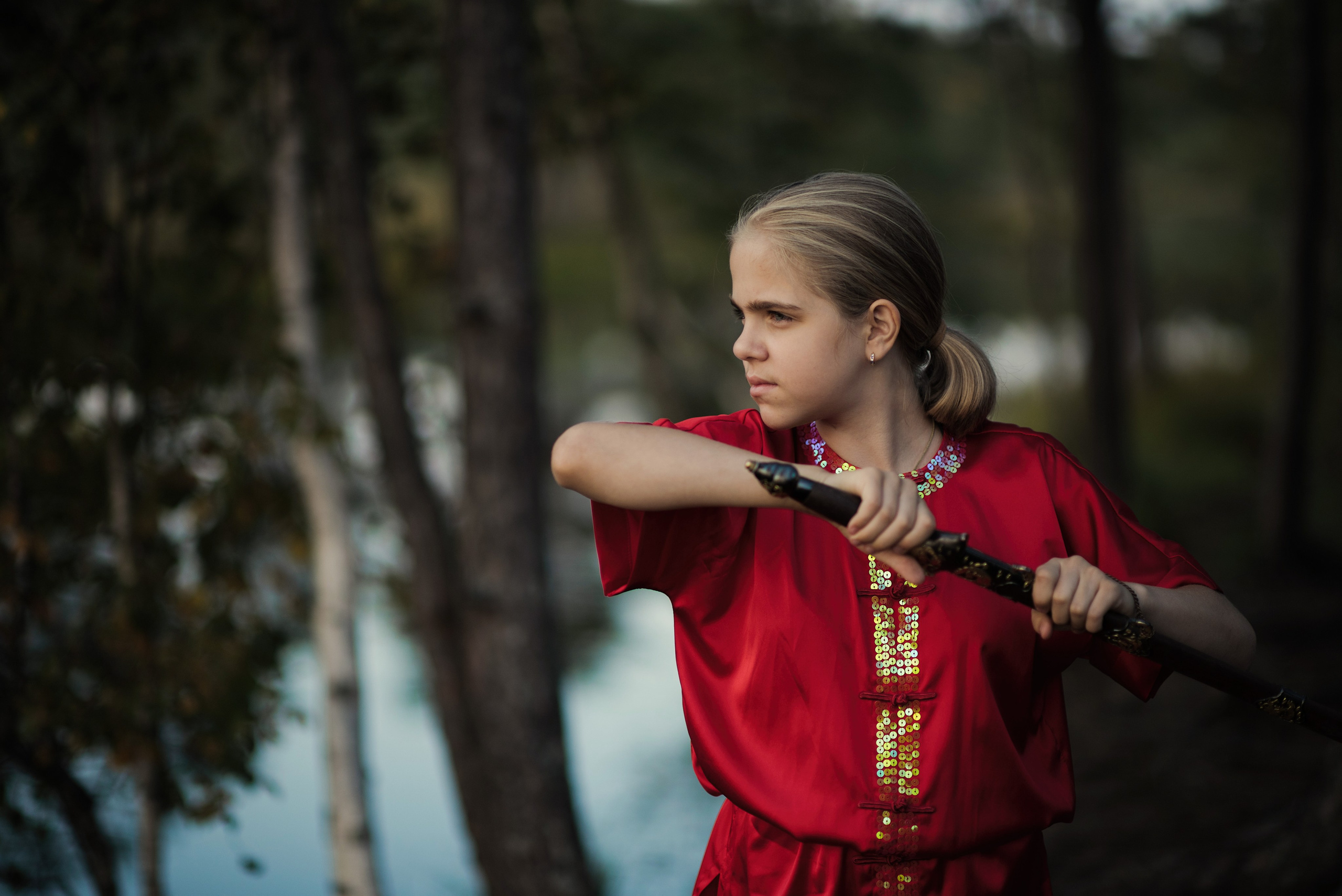 Лера. Фотосъемки на сапах, Москва. Сплавы на сапах