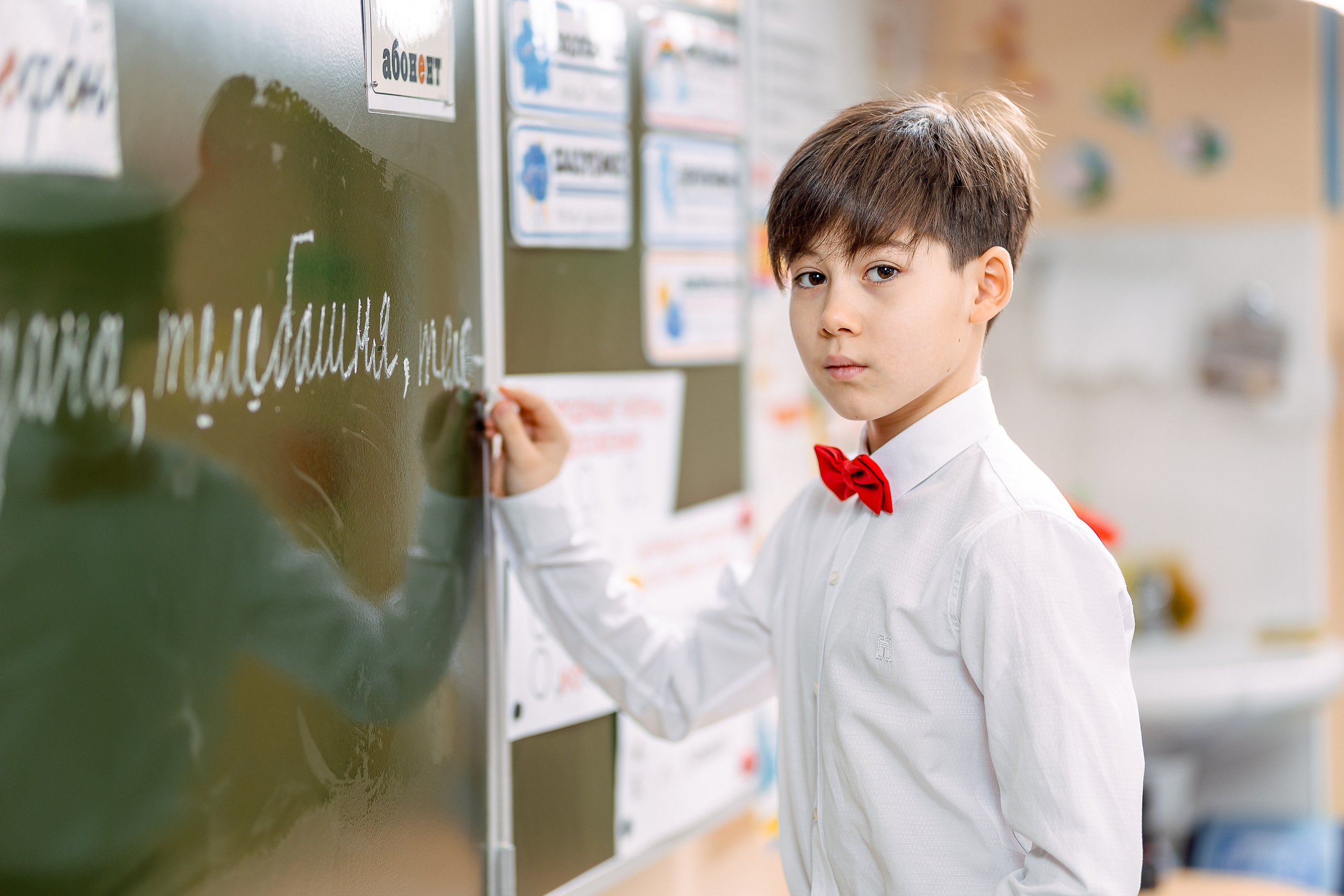 Репортаж на уроках. Семейный и детский фотограф Комина Елена, Власиха, Одинцово