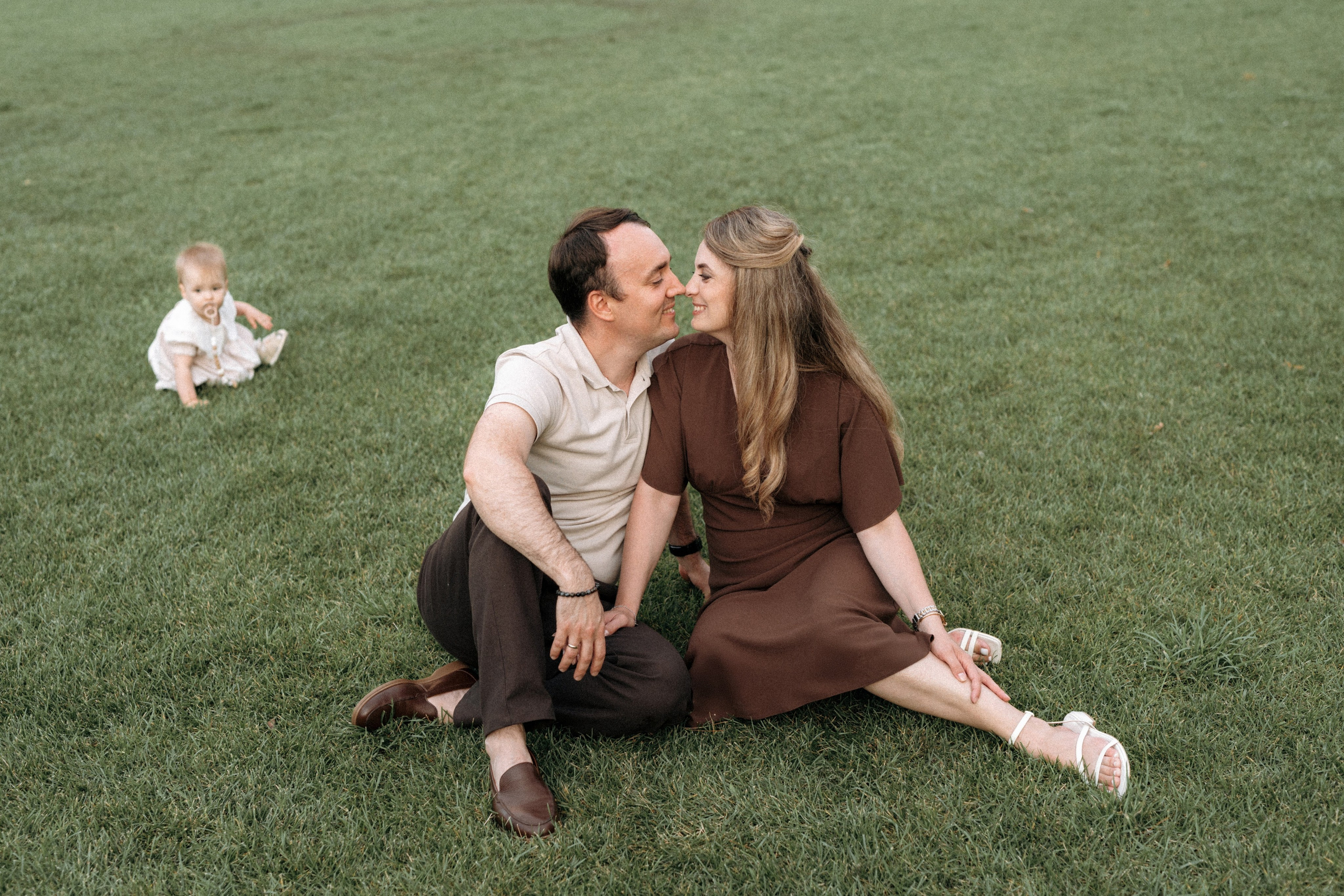 Семейная фотосессия на берегу реки для Миши, Тани, Сони и Таи. Свадебный фотограф в Тамбове Павел Четвертков