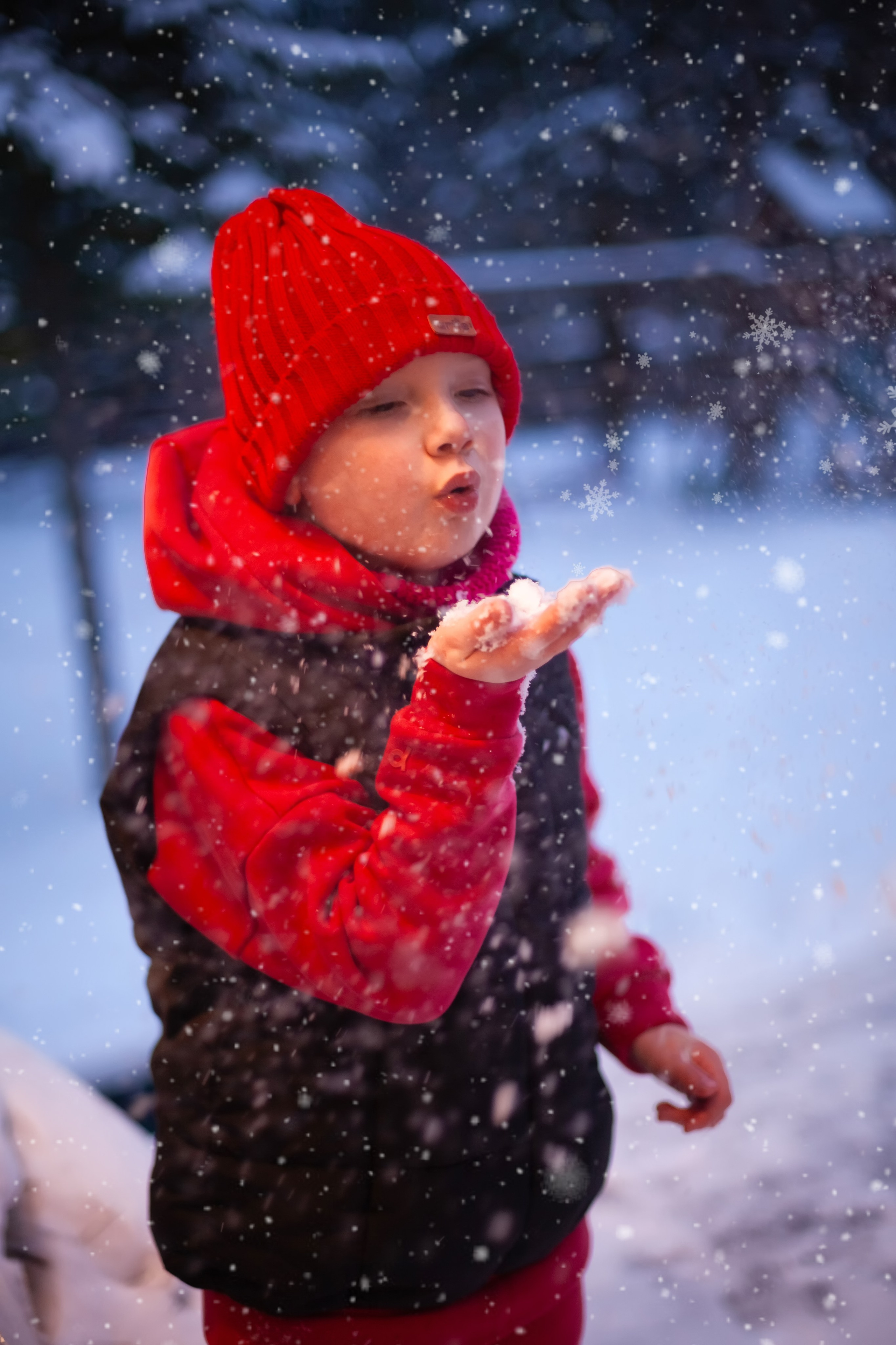 Волшебство в зимнем лесу. Фотограф в Томске Евгения Гуляева