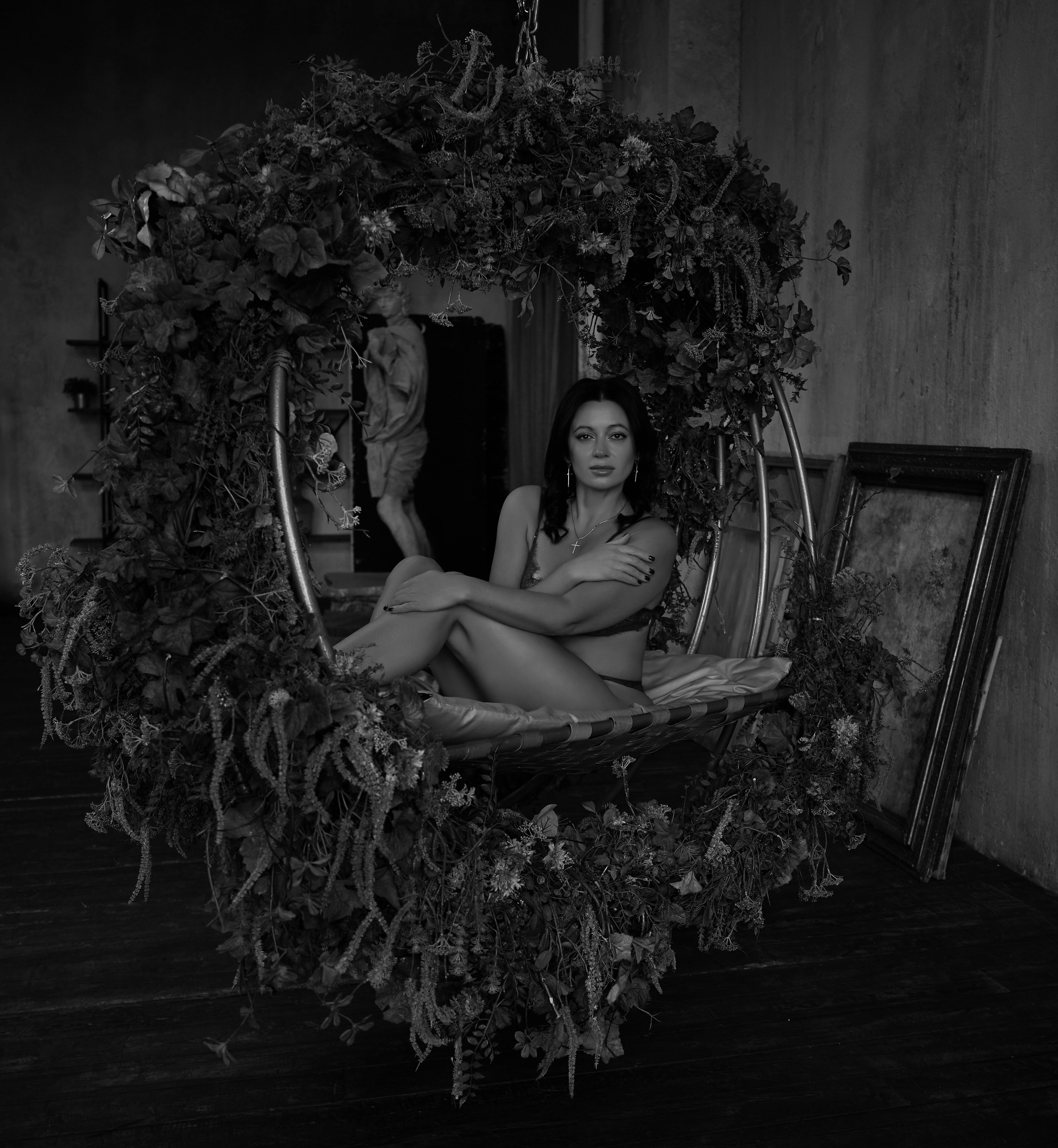 НЮ съемка для Александры в зале Авангард. НЮ Фотограф Видеограф Анастасия Москва