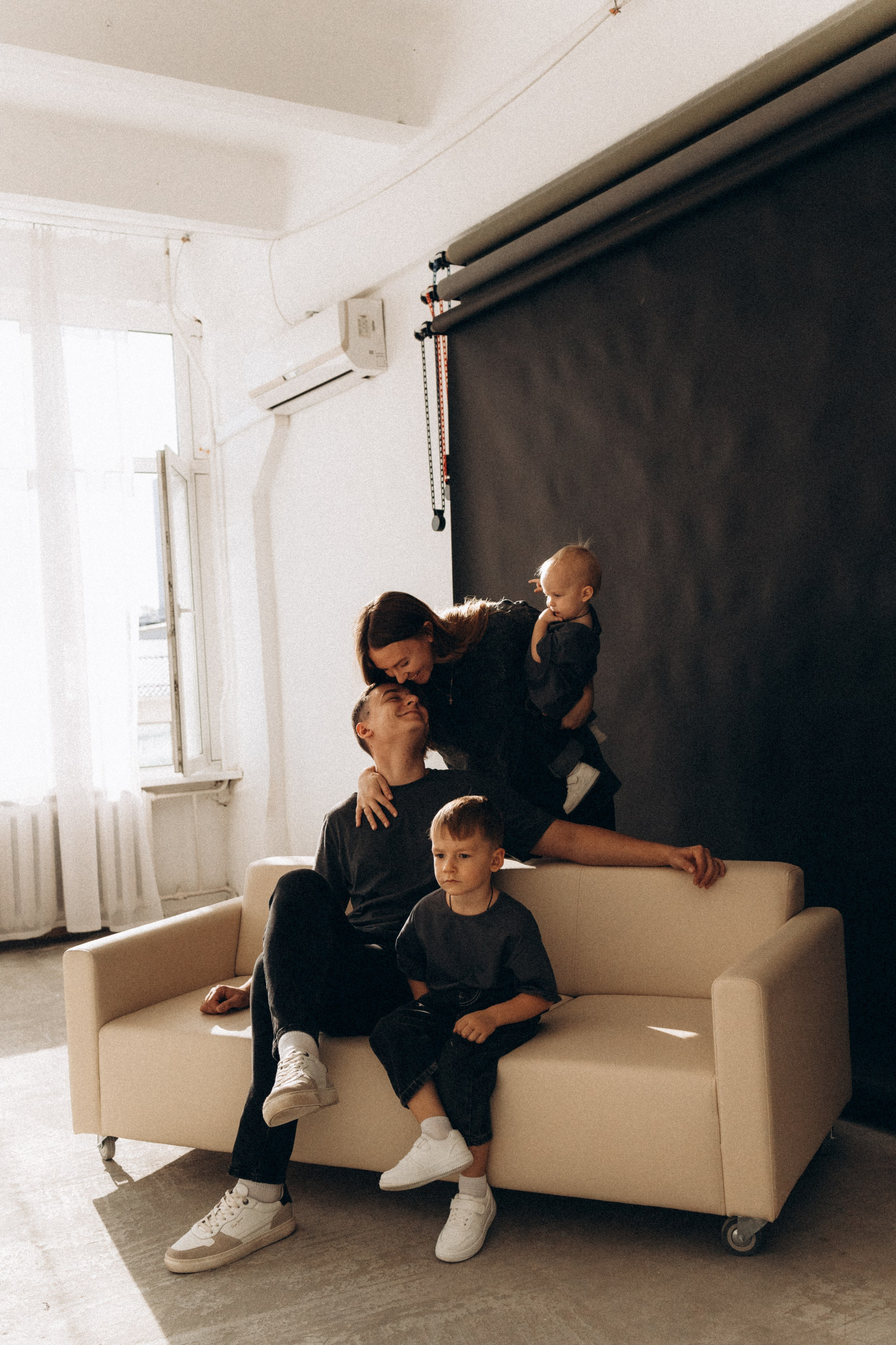 Ксюша, Саша, Тимоша и Мирон