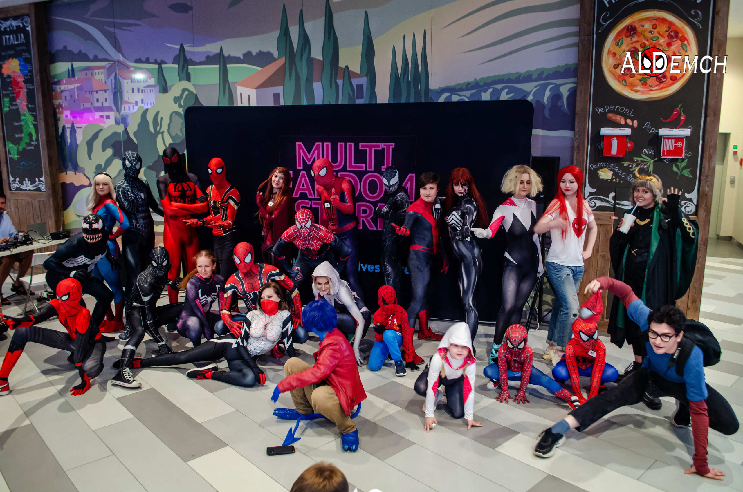 Фотосессия на Дне рождения Человека-Паука в Москве