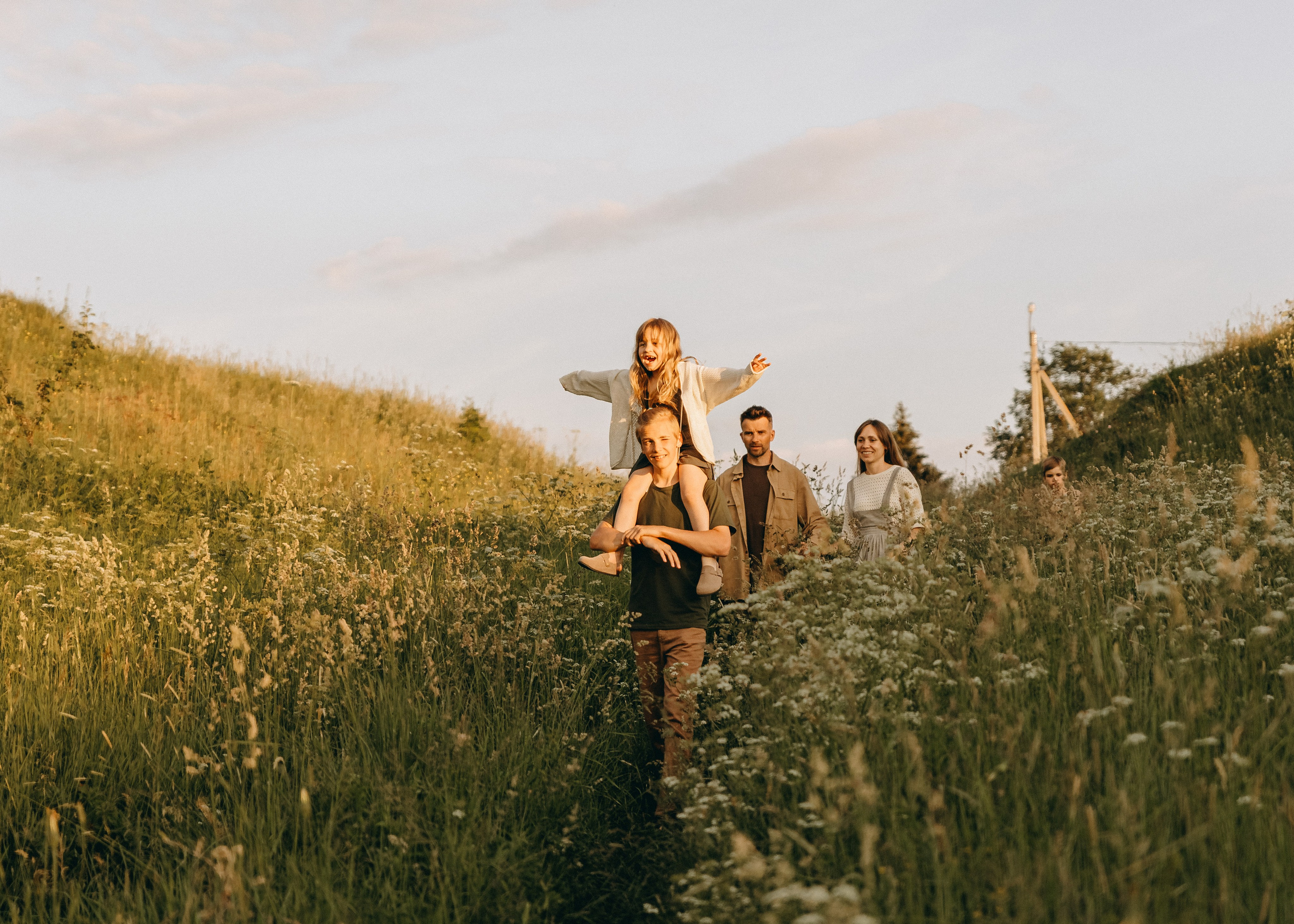 Наталья, Дмитрий, Артем, Леша и Аглая. Семейный фотограф В Москве Александра Дейкун