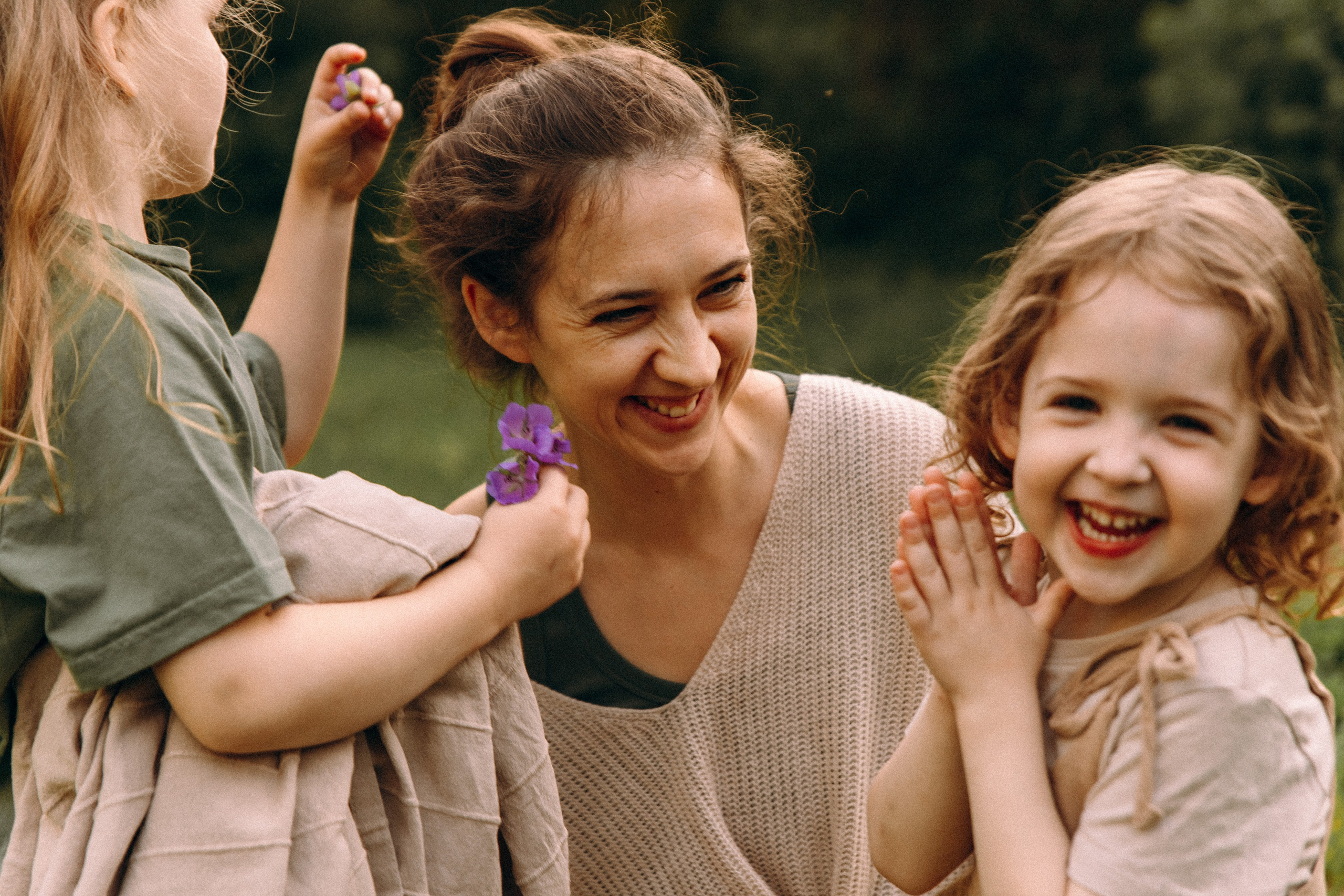 Галя, Варя, Аврора. Семейный фотограф В Москве Александра Дейкун