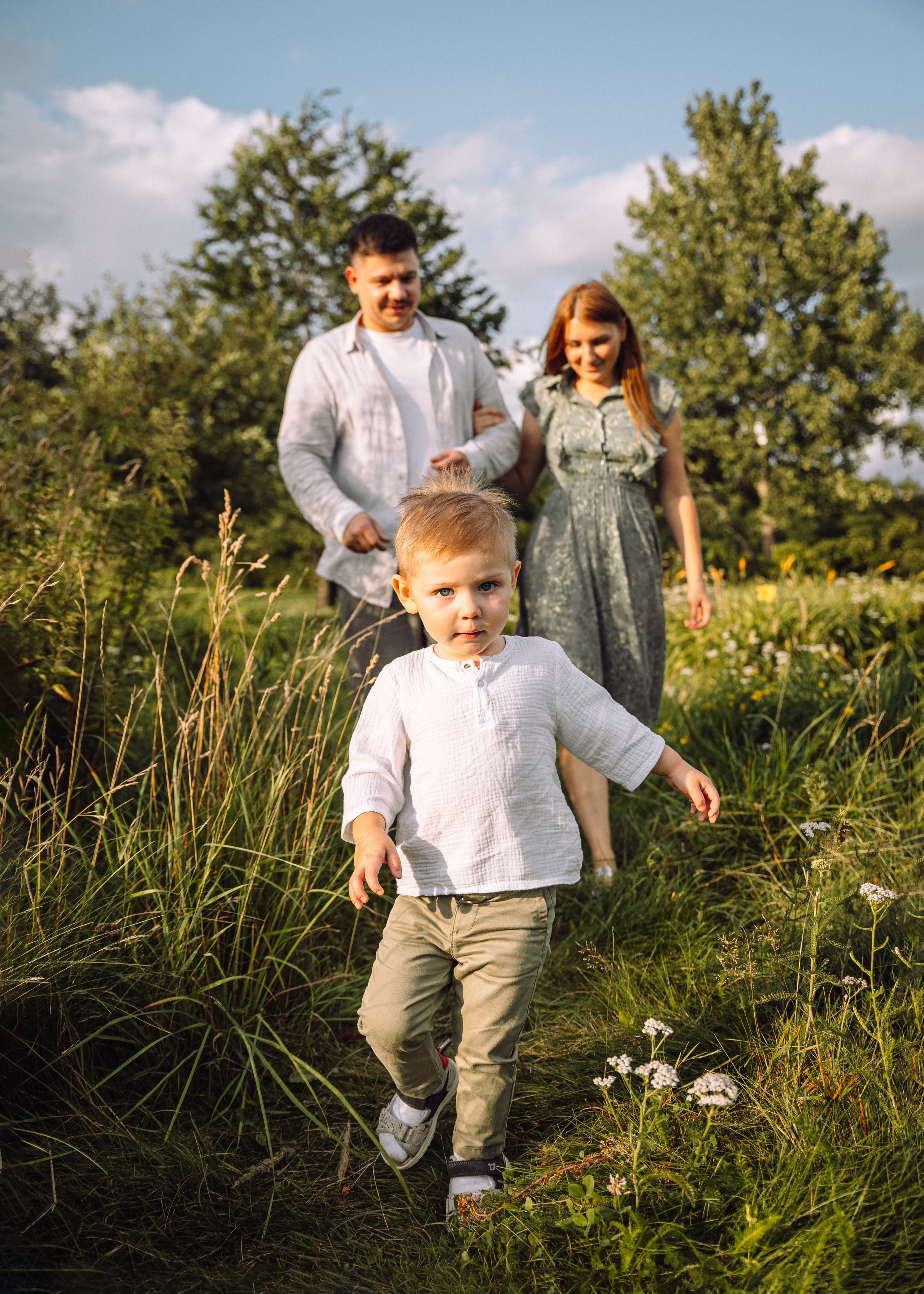 Полина, Николай и Андрюша. Семейный фотограф В Москве Александра Дейкун
