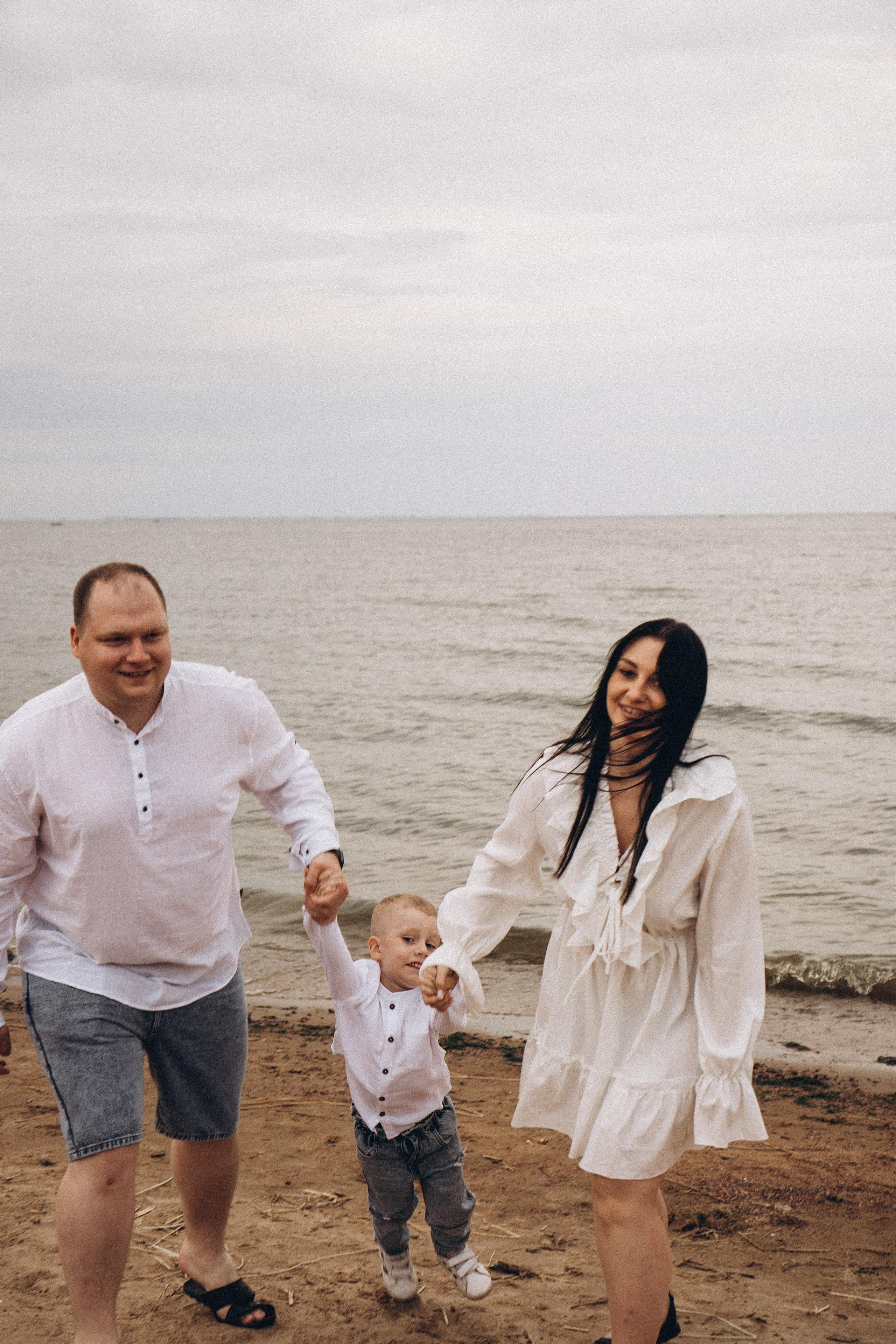 Семейная история на берегу залива. Профессиональный фотограф, Санкт-Петербург — Виктория Богомолова