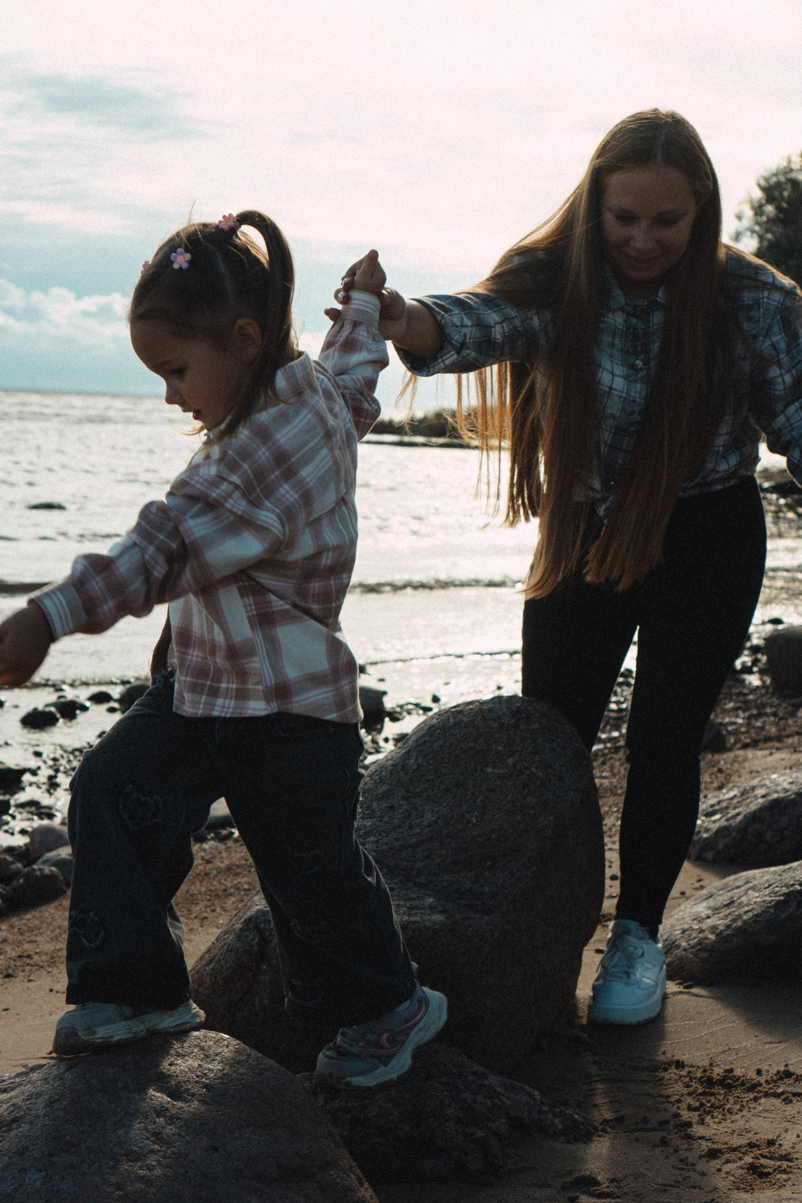 МАМА И ДОЧКА НА ФИНСКОМ ЗАЛИВЕ. Профессиональный фотограф, Санкт-Петербург — Виктория Богомолова