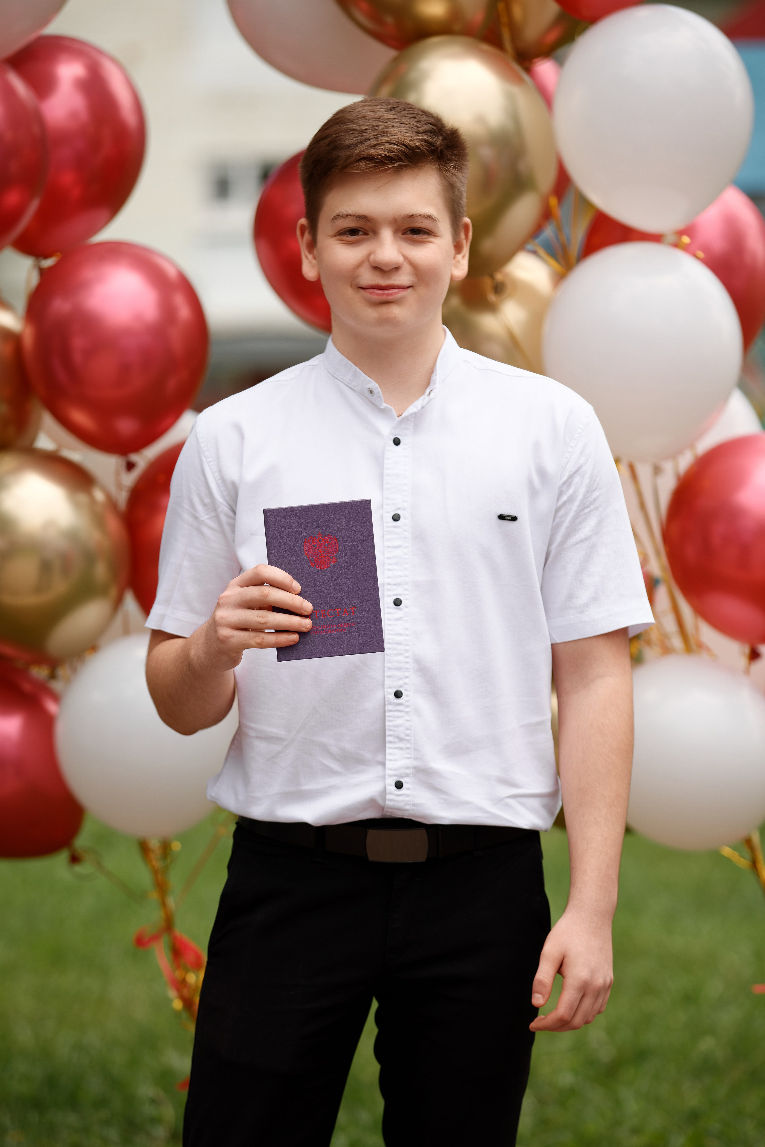 Вручение аттестатов Школа № 57. Семейный фотограф — Макс Белогрудов