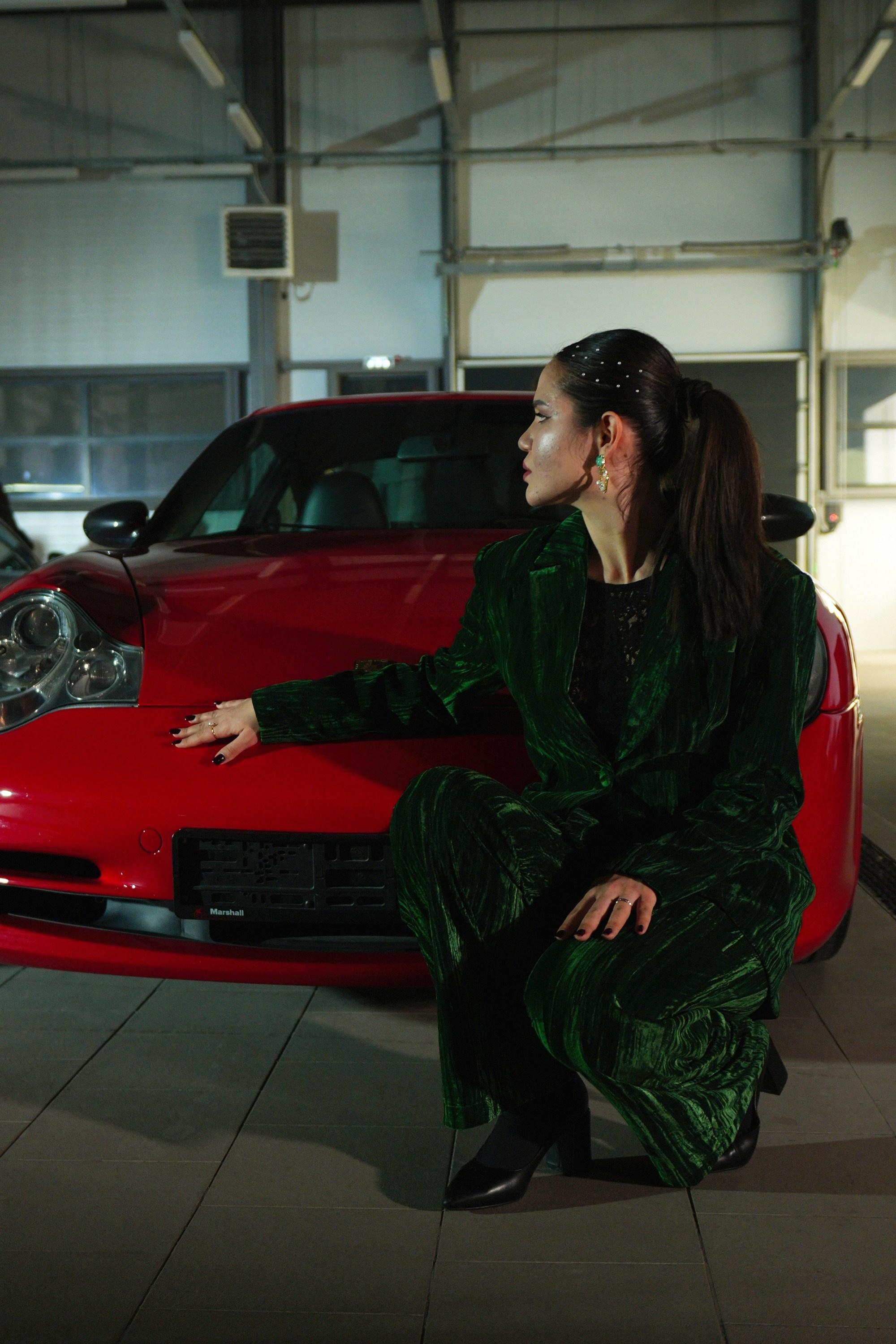 «Night in Salon» Porshe автосалон. Фотограф в Актобе Алексей Вагин