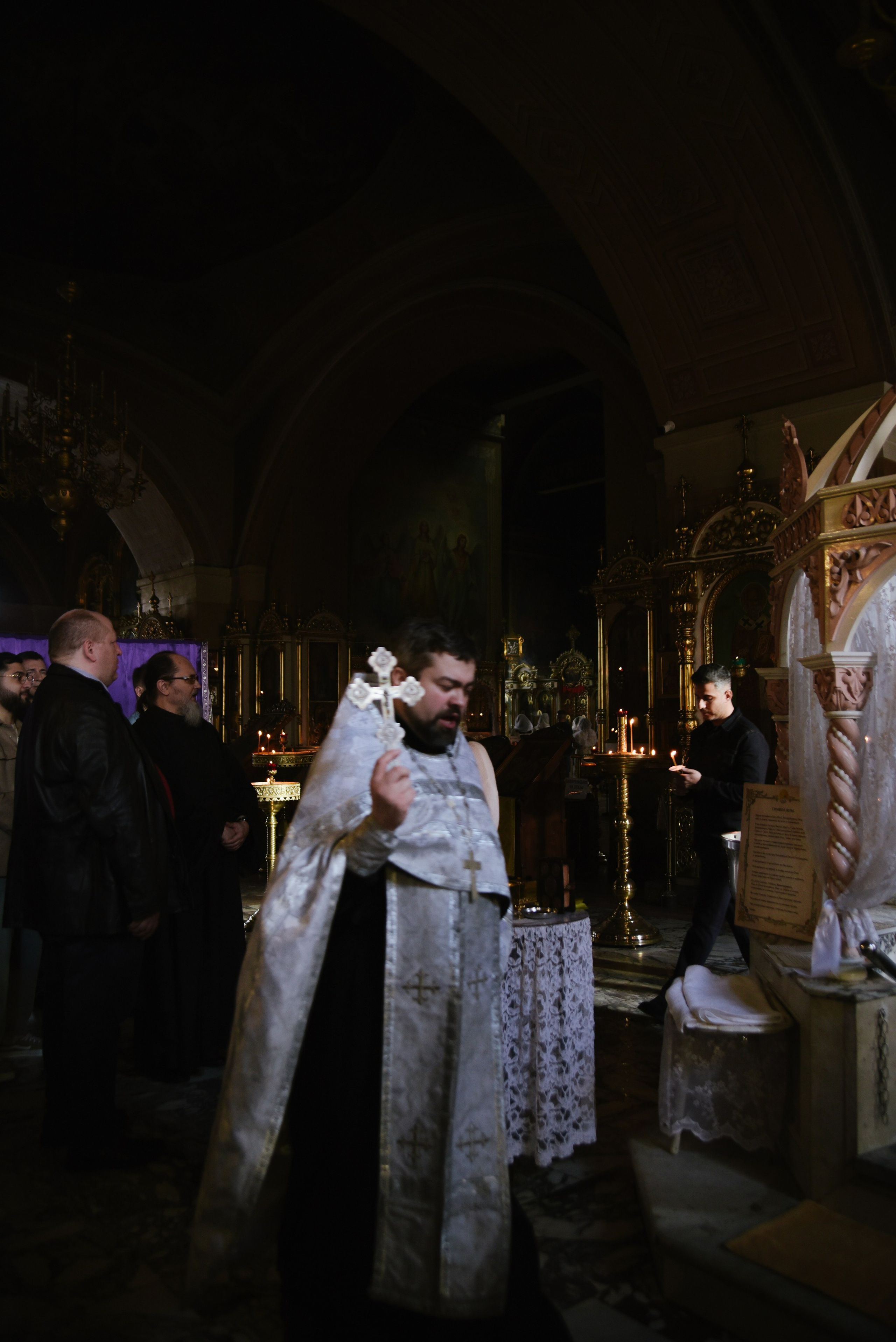 Таинство крещения Савва Храм Воскресения Словущего в Даниловской Слободе. Фотограф Лола Волна, город Москва