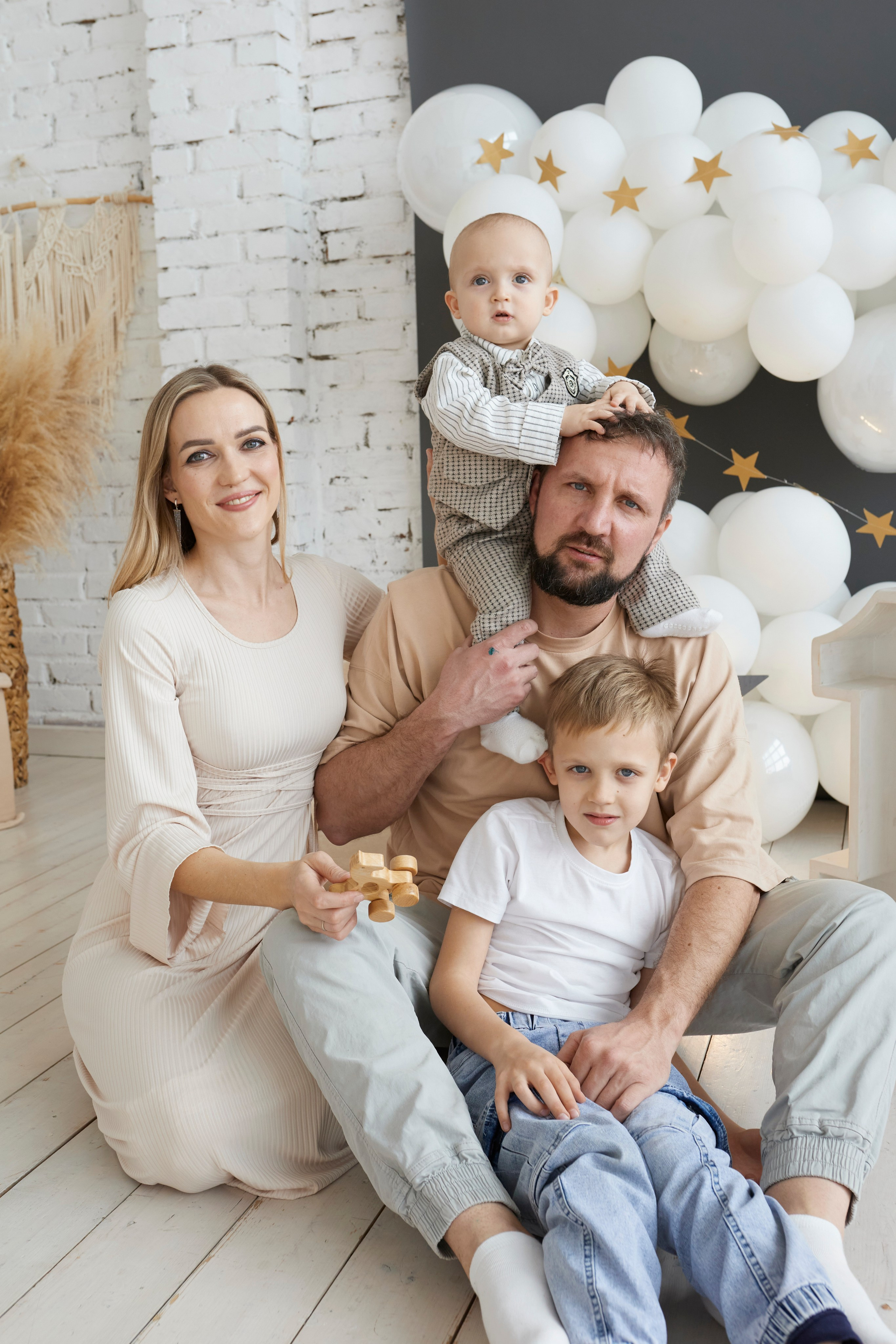 Годик в кругу семьи. Фотограф Владивосток, семейные и индивидуальные съемки